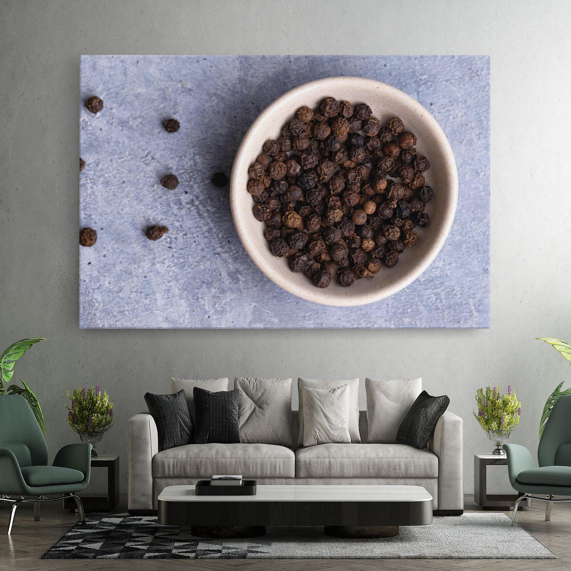 Leinwandbild Black Pepper mockup 7