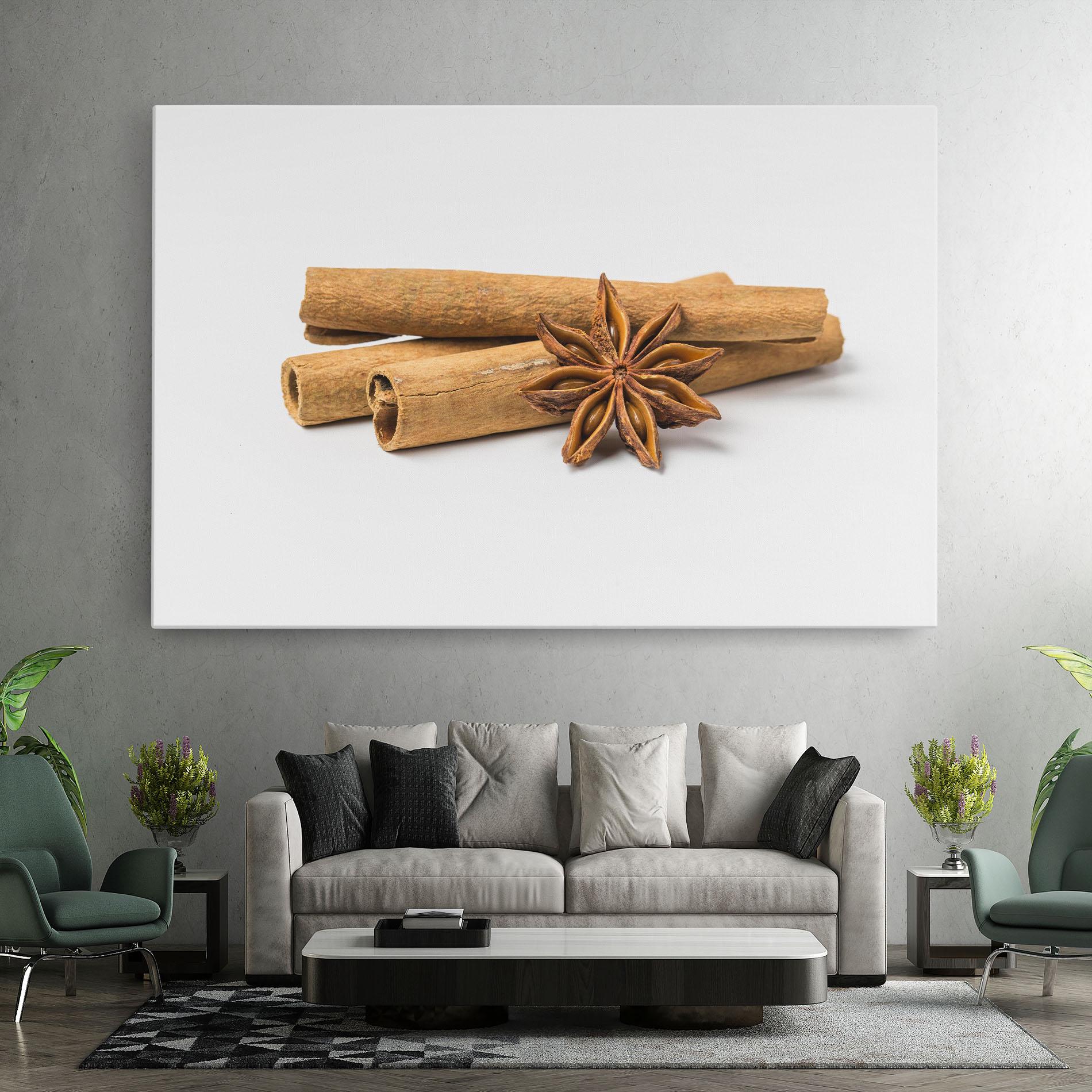 Leinwandbild Cinnamon Anise mockup 7