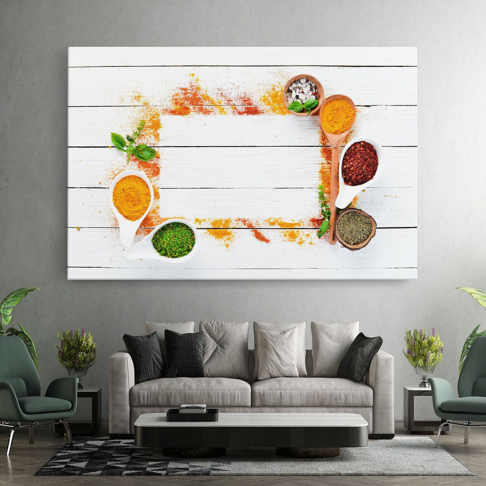 Spices Top View mockup 7