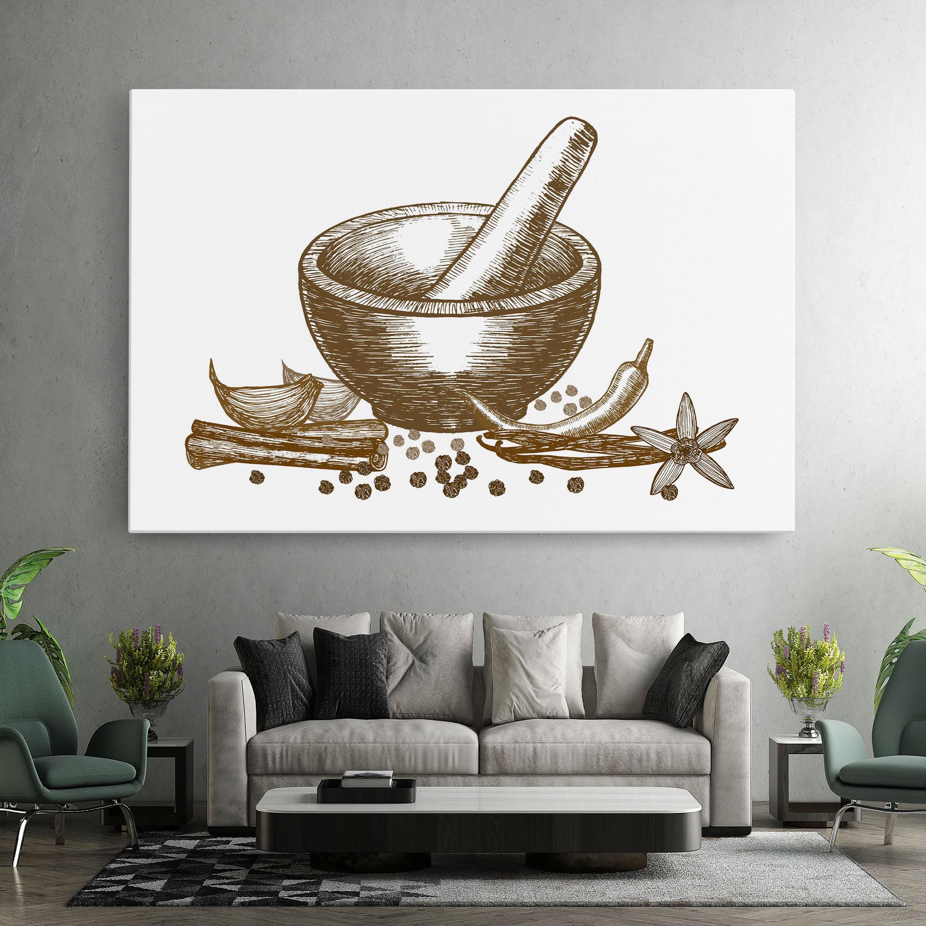 Leinwandbild Spicies mockup 7