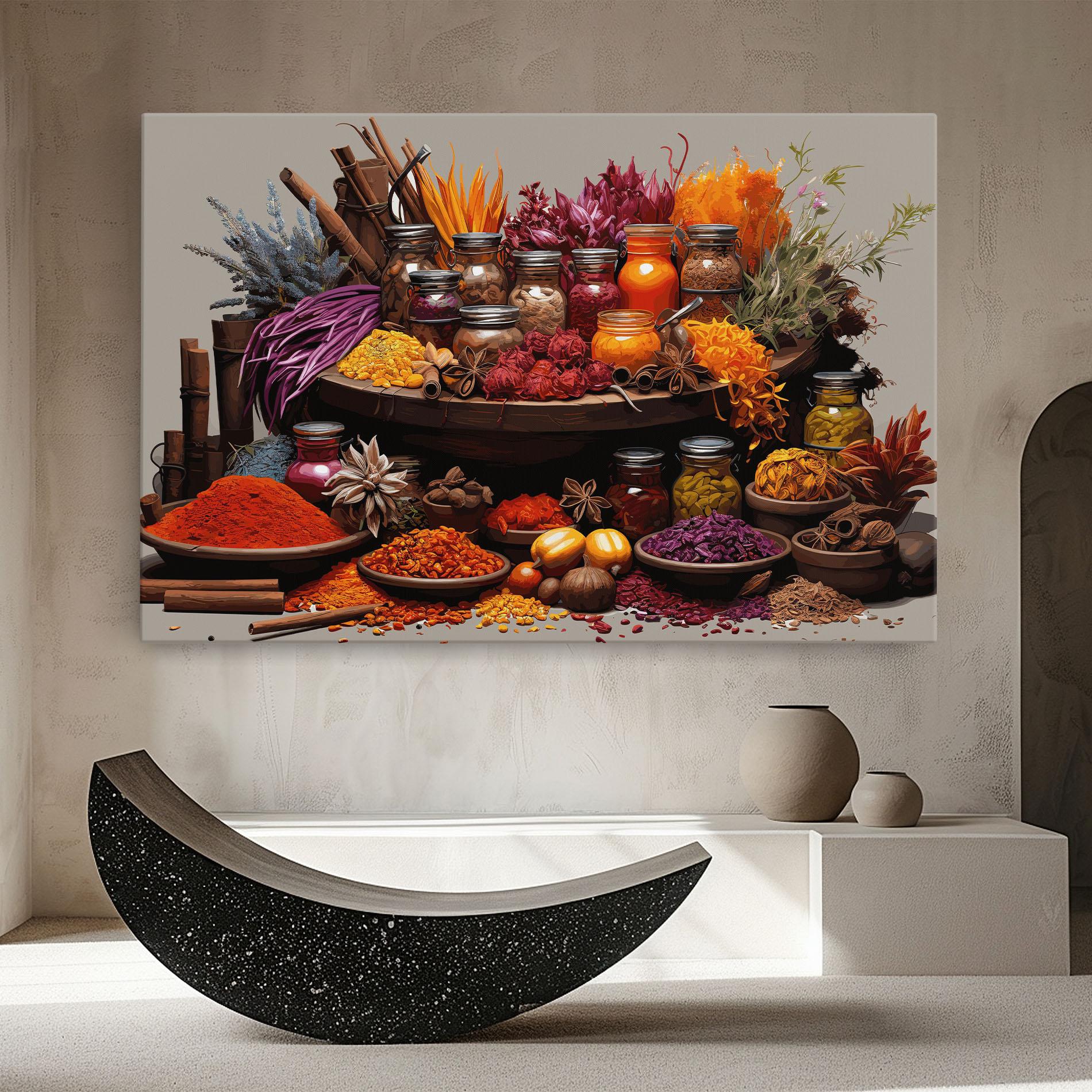 Leinwandbild Autumn Seasoning mockup 8