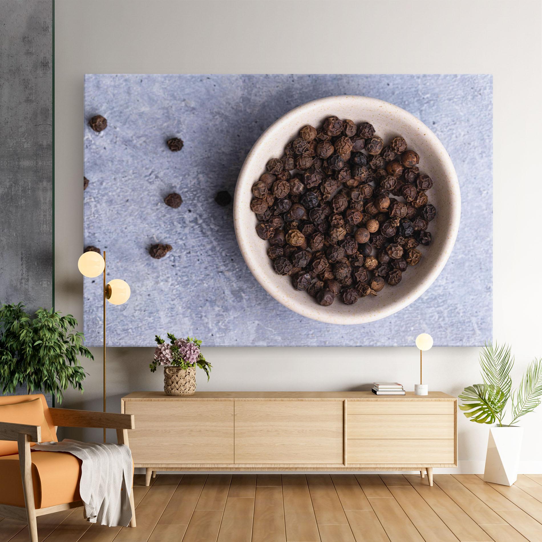Leinwandbild Black Pepper mockup 9