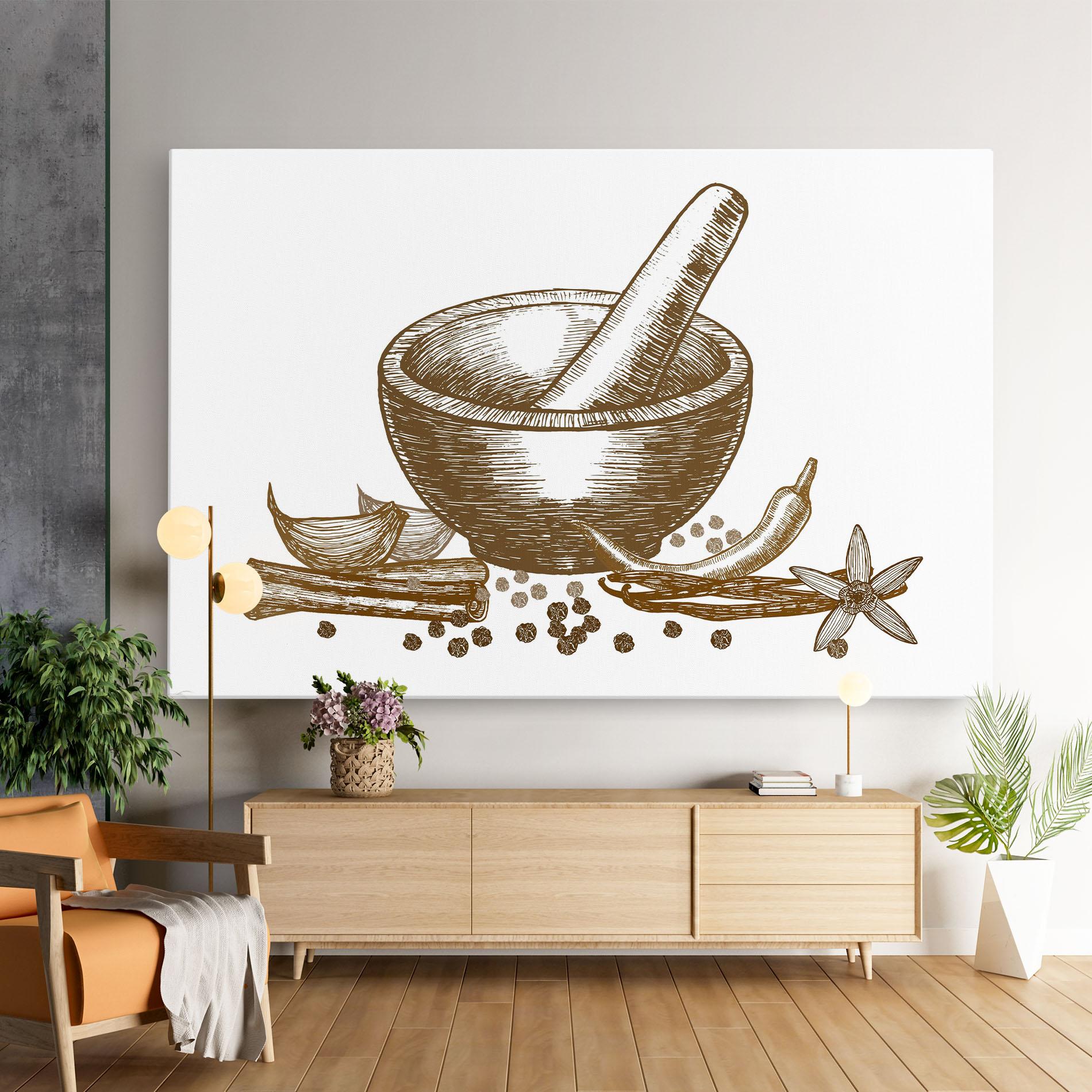 Leinwandbild Spicies mockup 9