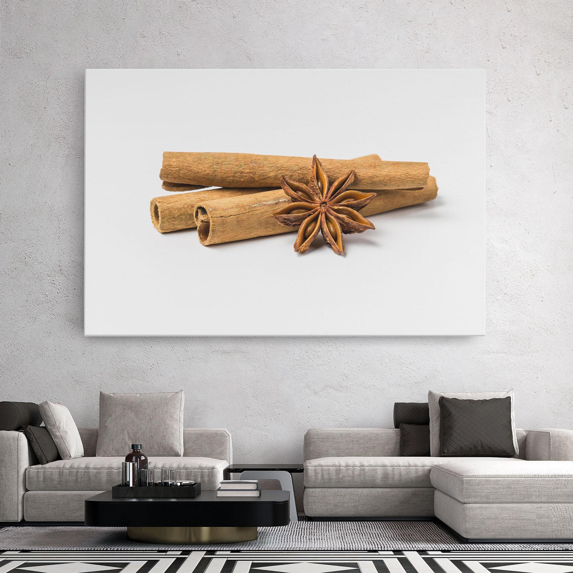 Leinwandbild Cinnamon Anise mockup 2