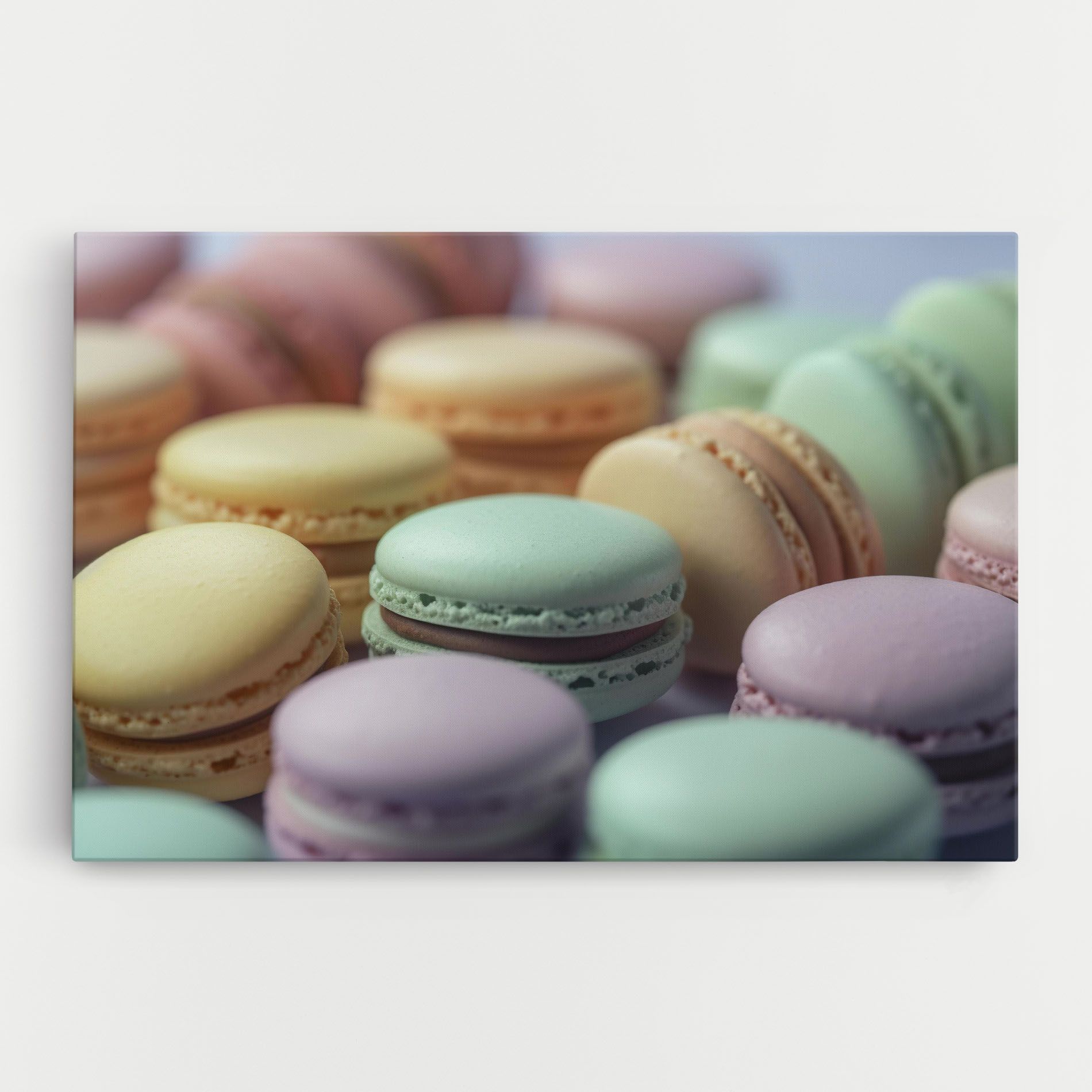 Pastel Macarons mockup 0