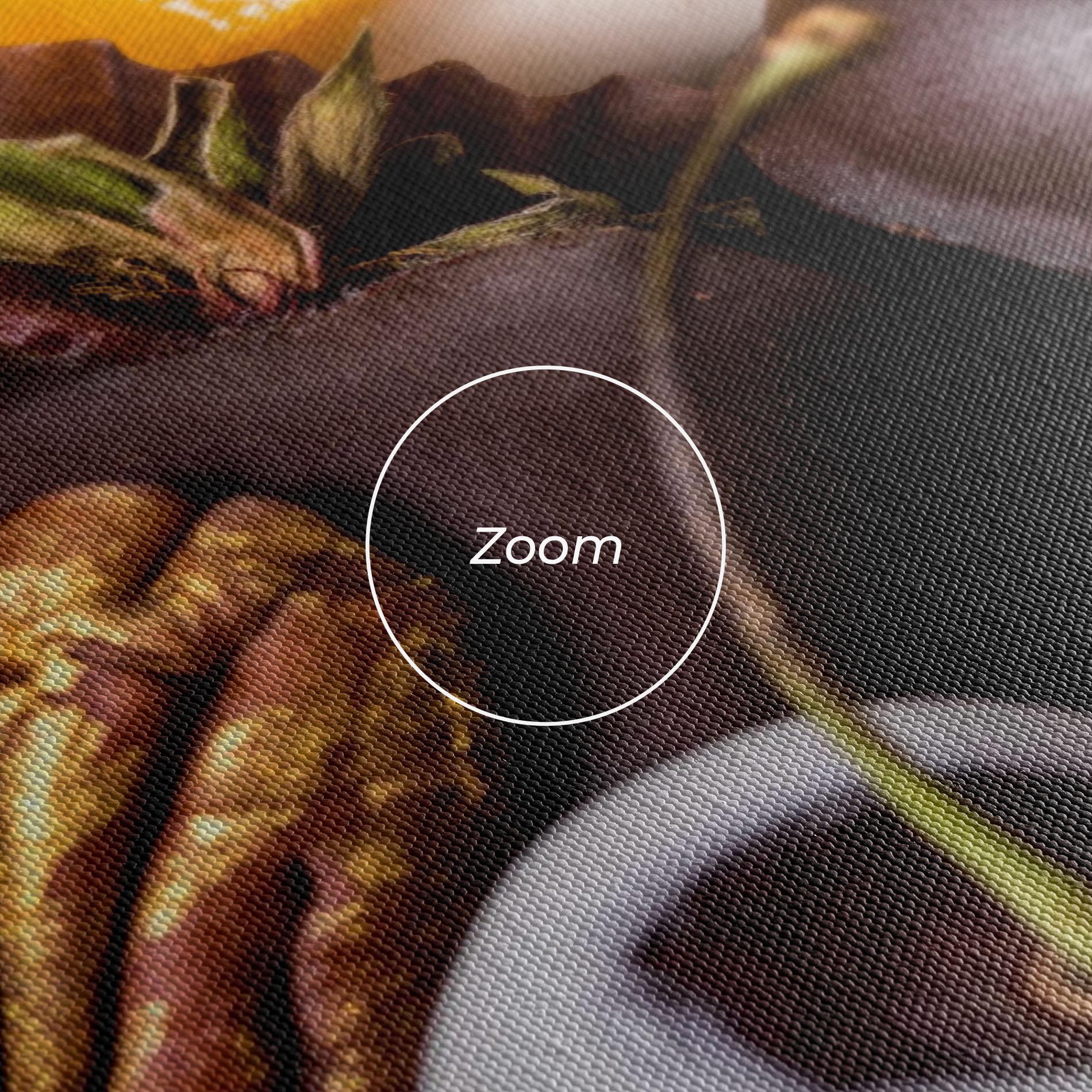 Leinwandbild Chocolate Covered mockup 3