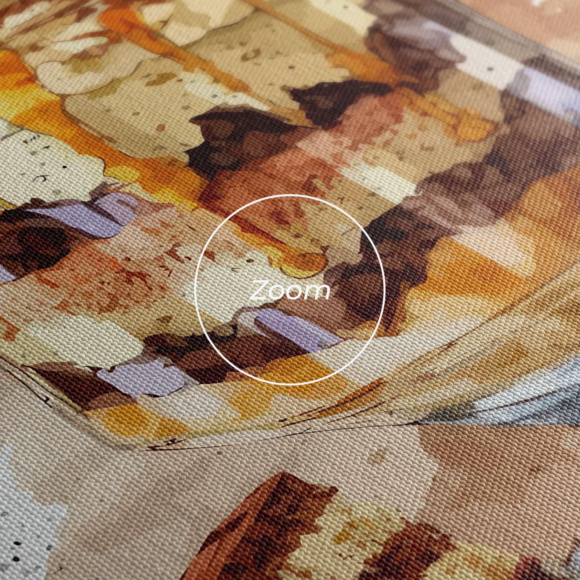 Leinwandbild Cup Dessert mockup 3