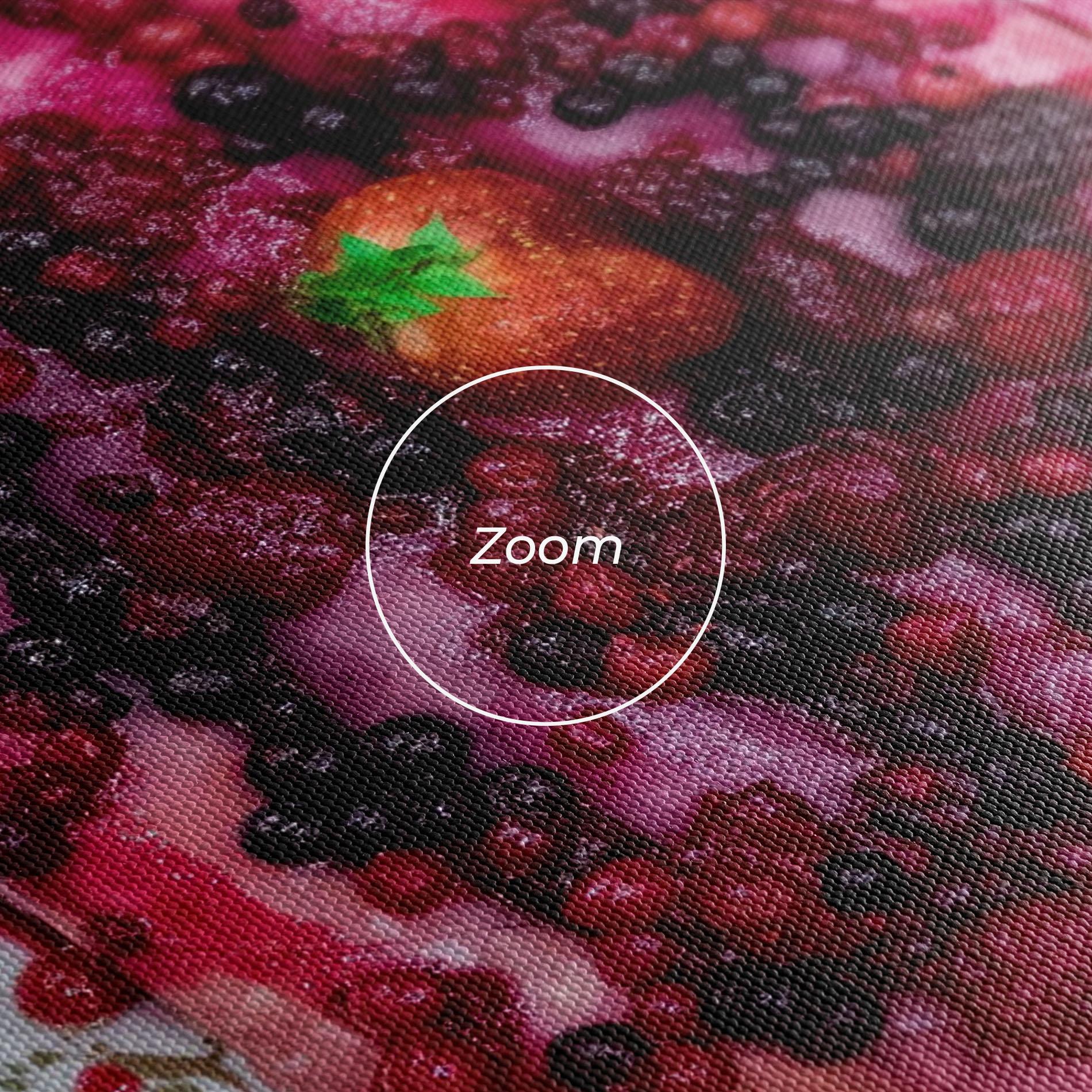 Leinwandbild Strawberry Pancakes mockup 3