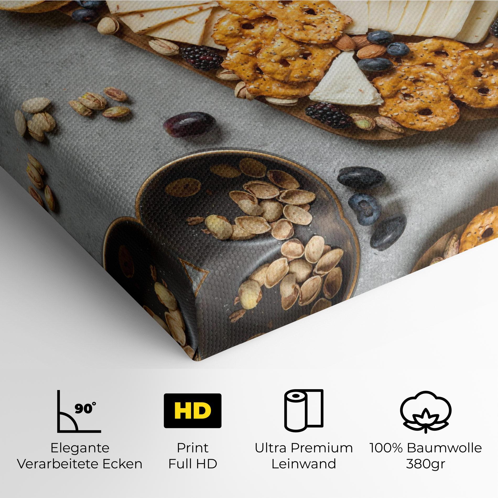 Leinwandbild Appetizers mockup 4