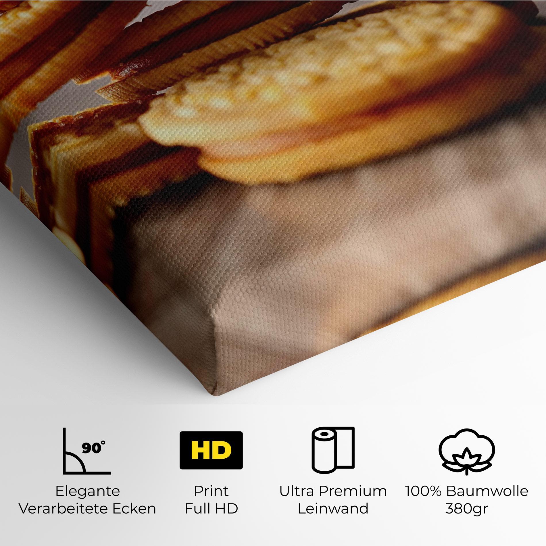 Leinwandbild Biscuits mockup 4