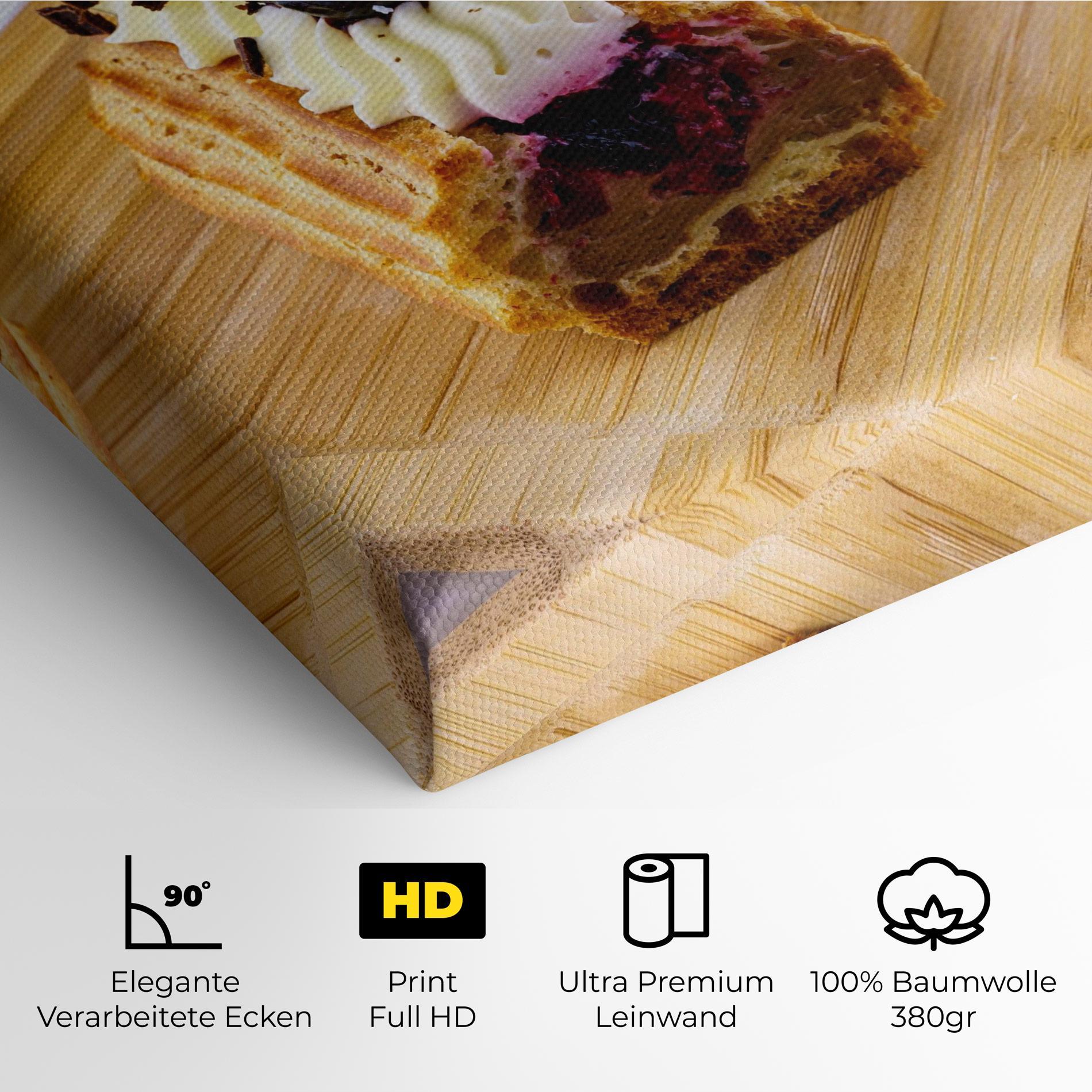 Leinwandbild Blueberry Eclair mockup 4