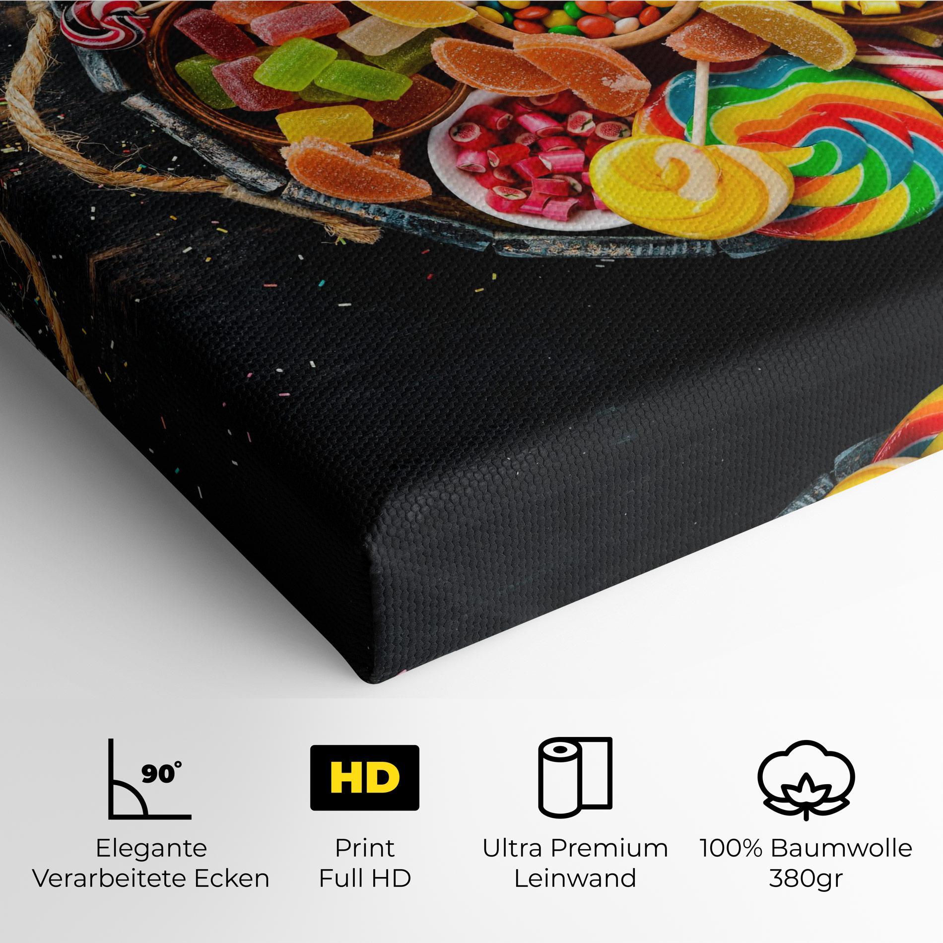 Leinwandbild Colorful Sweets mockup 4