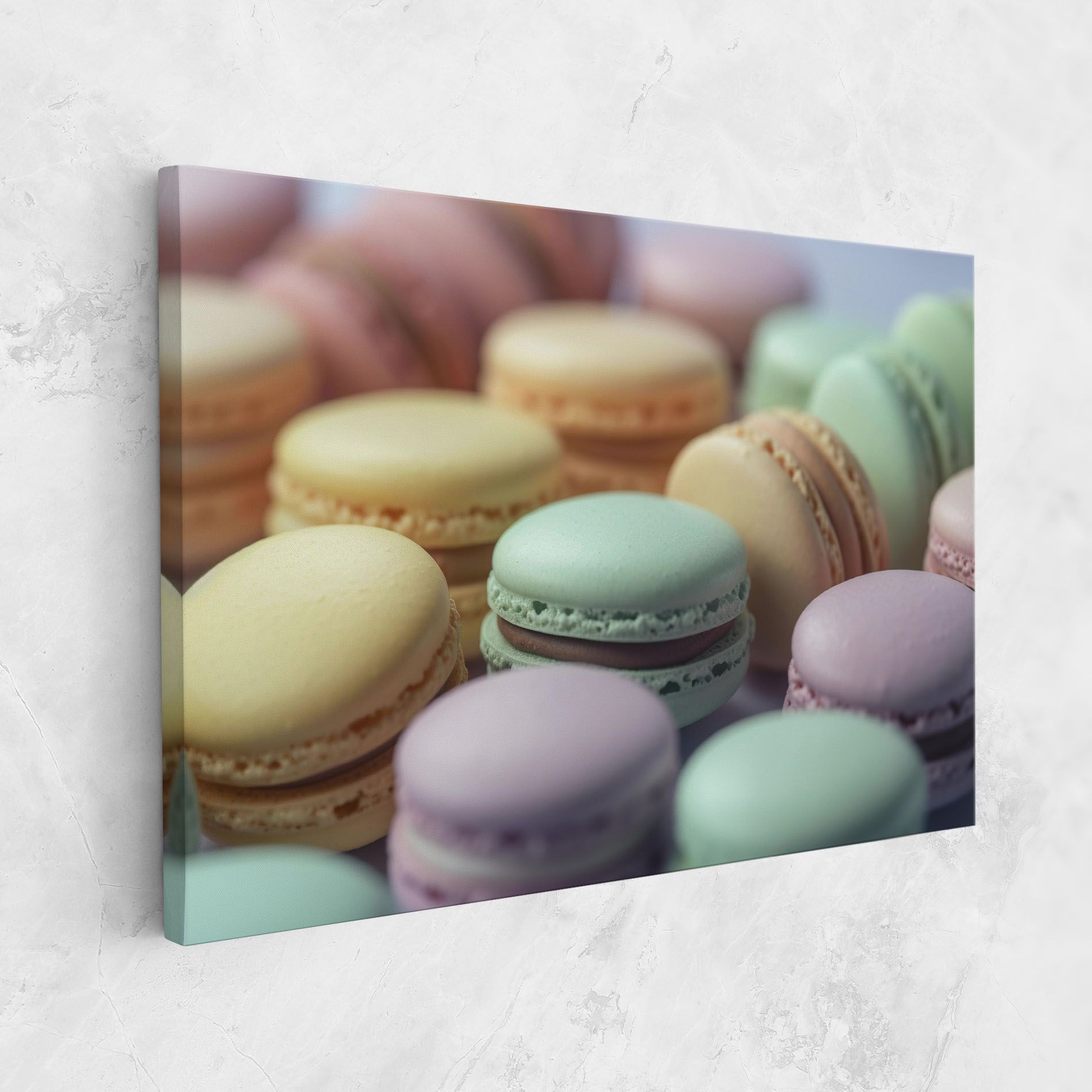 Pastel Macarons mockup 1