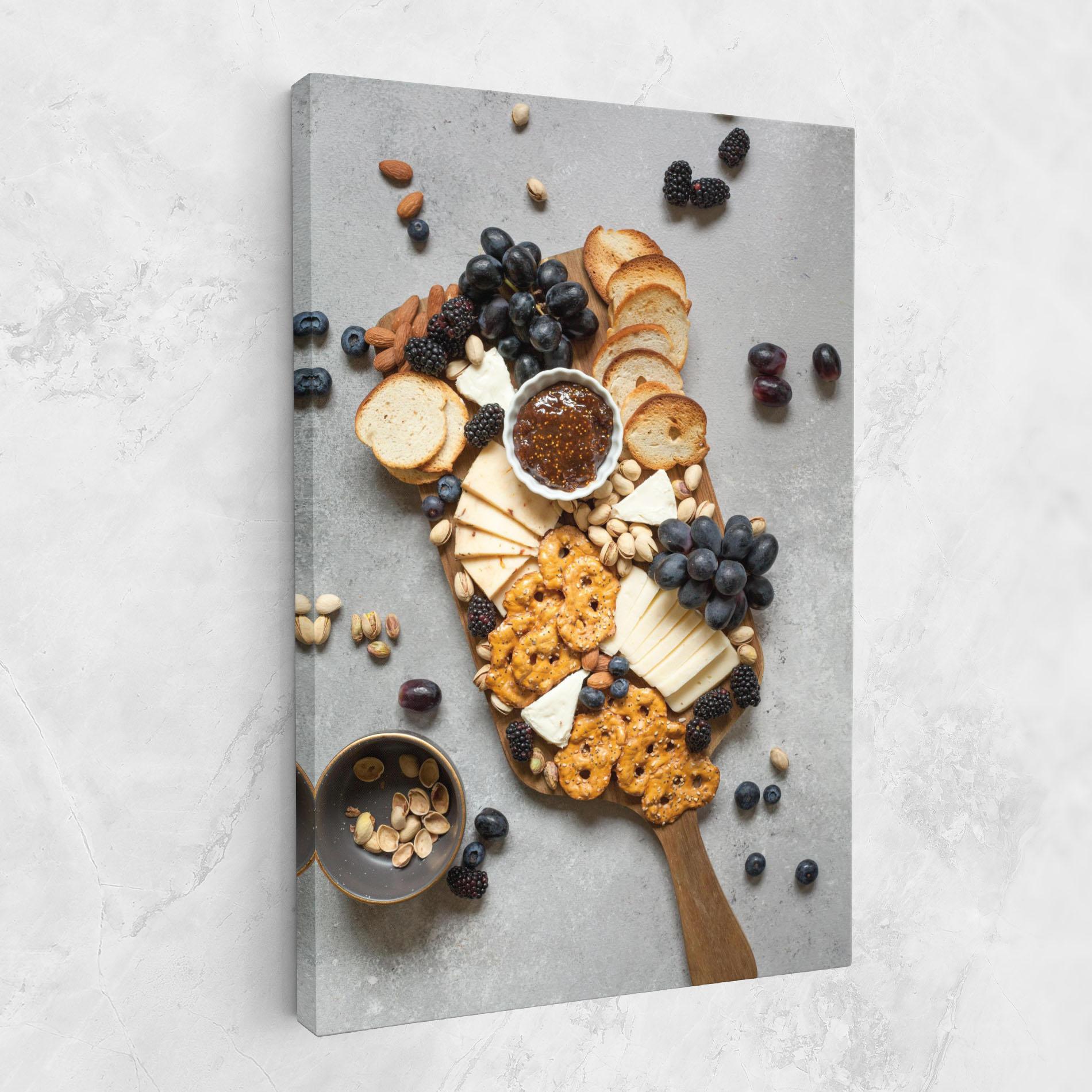 Leinwandbild Appetizers mockup 1