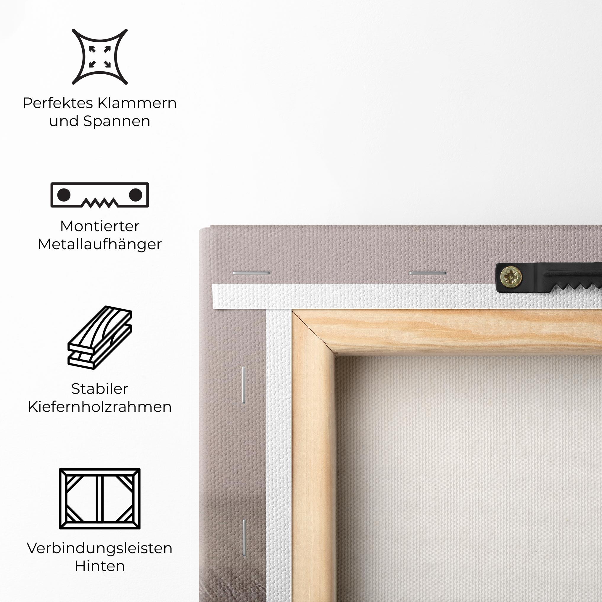 Leinwandbild Biscuits mockup 5