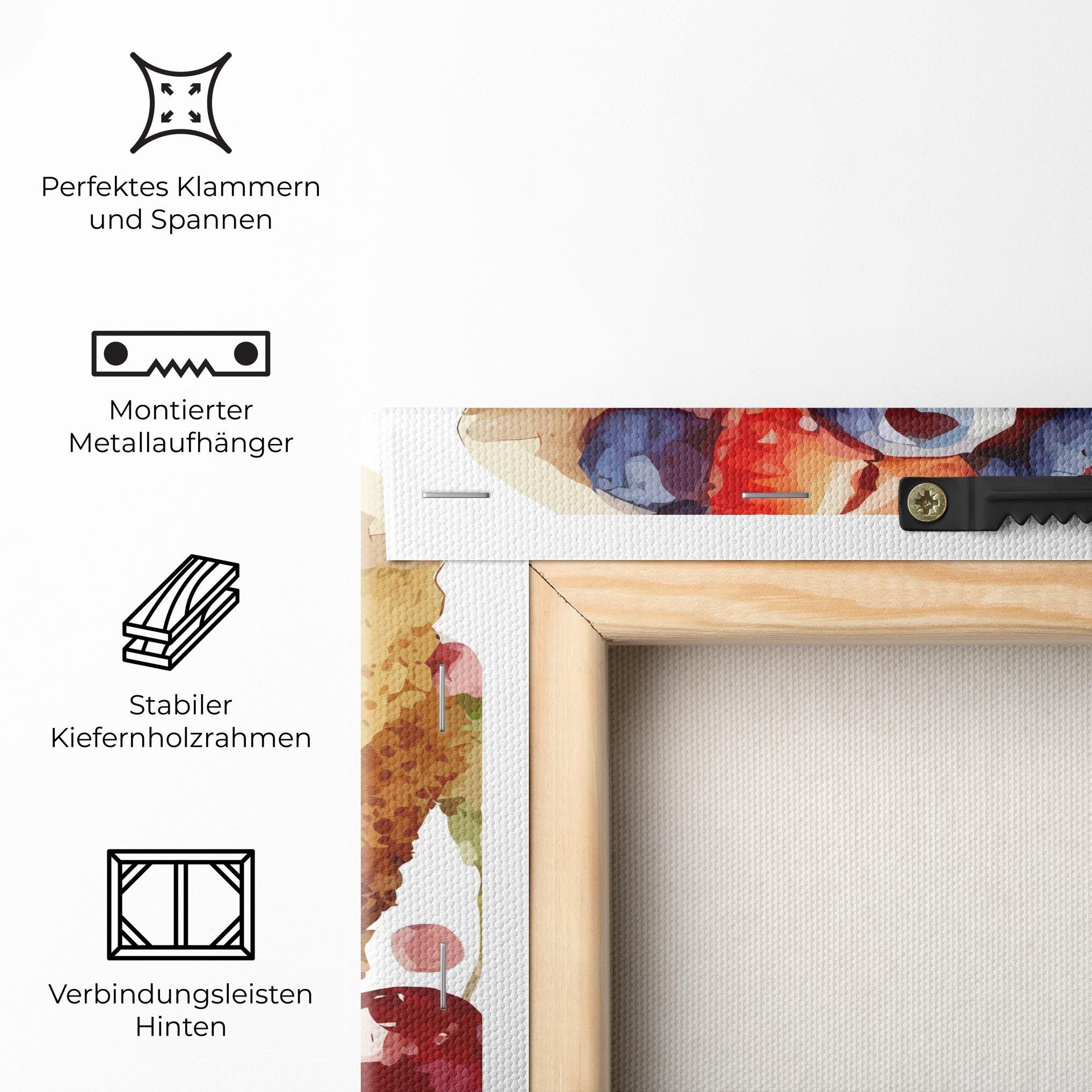 Leinwandbild Cheesecake mockup 5