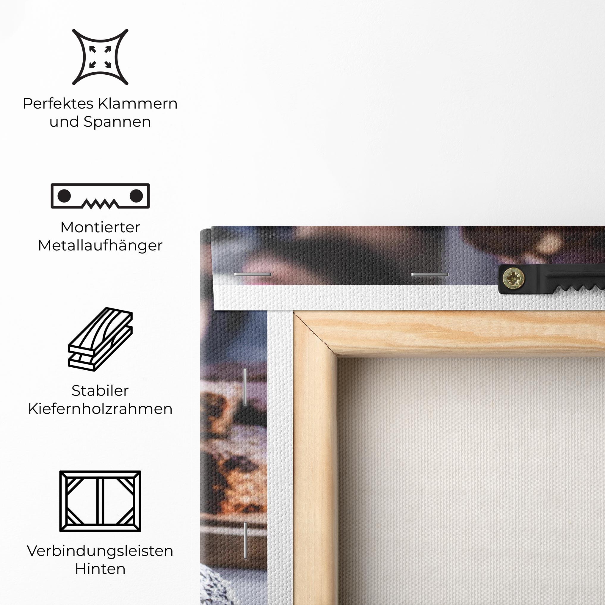 Leinwandbild Chocolate Balls mockup 5