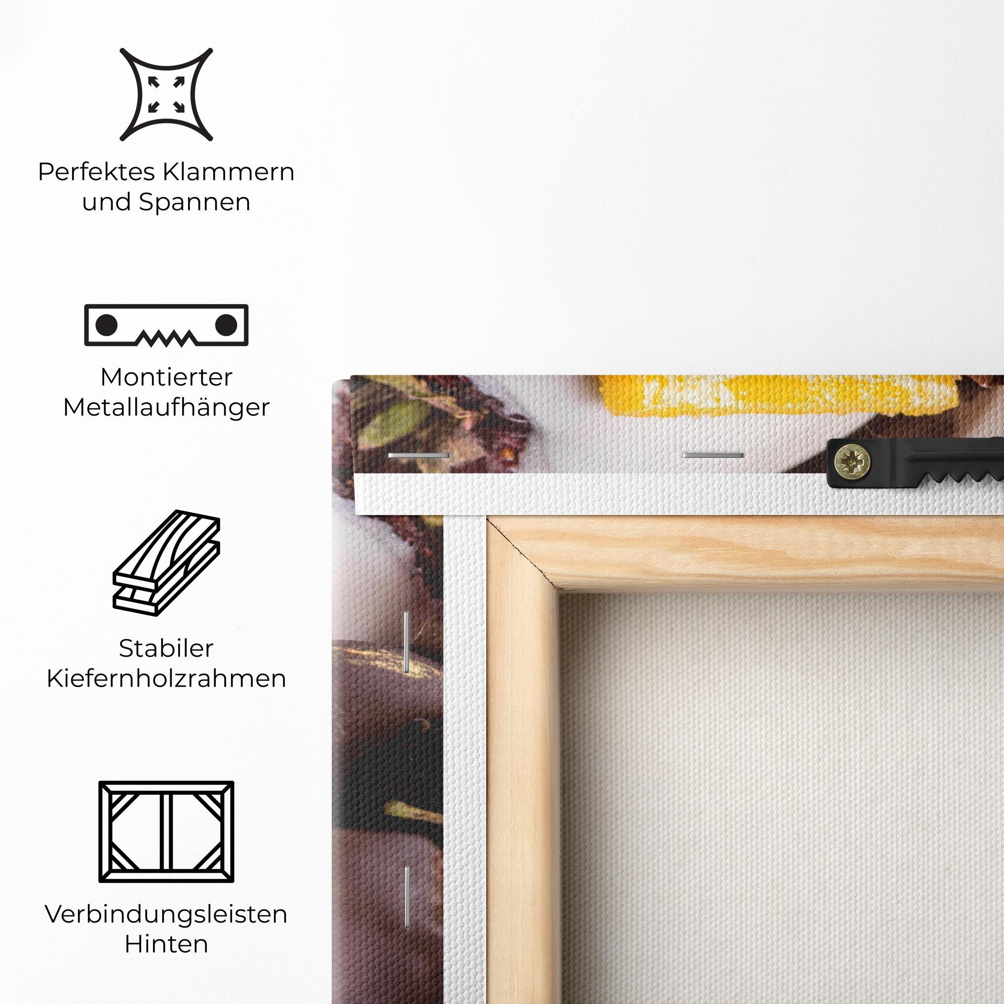 Leinwandbild Chocolate Covered mockup 5