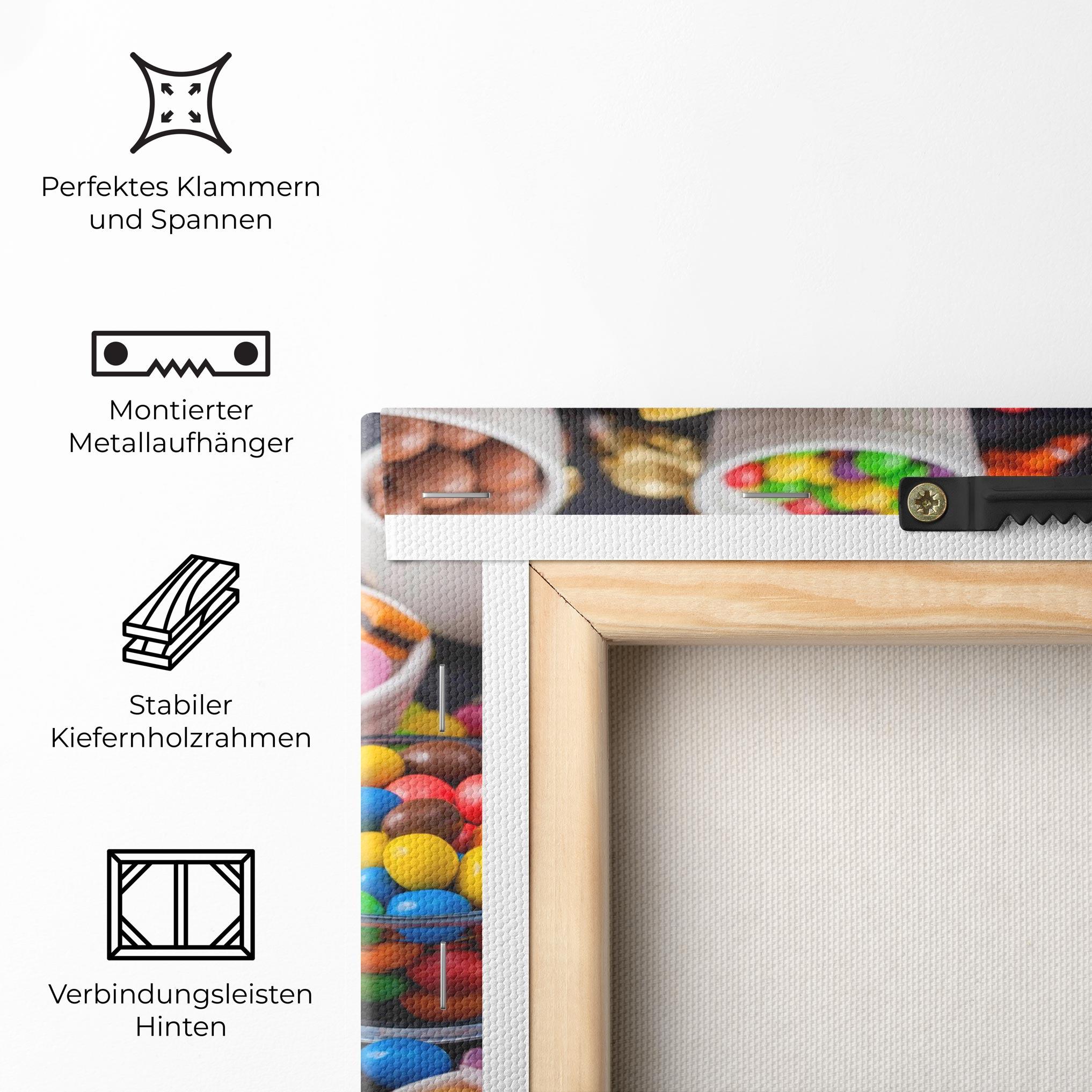 Leinwandbild Lollipop Candies mockup 5
