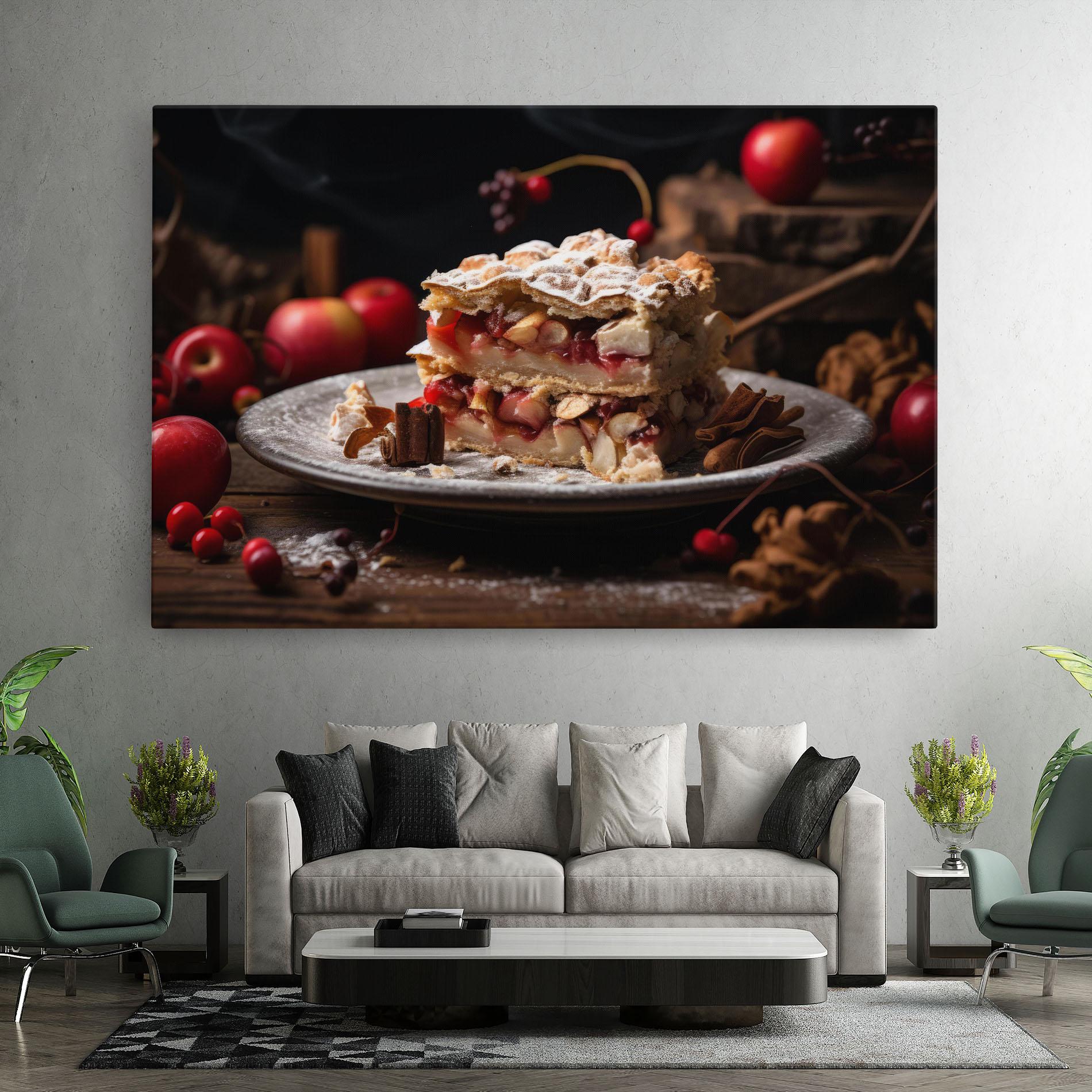 Leinwandbild Apple Cinnamon mockup 7