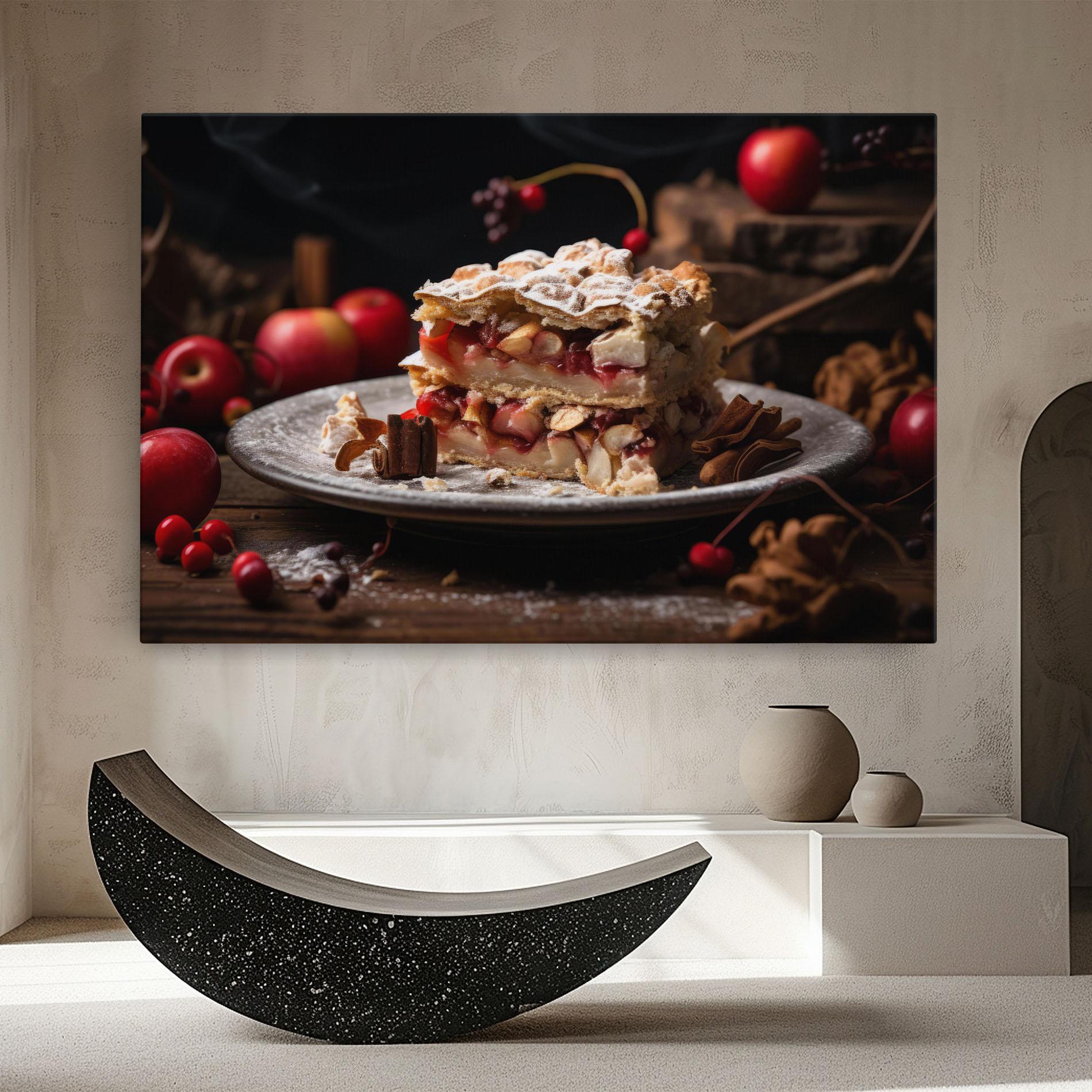 Leinwandbild Apple Cinnamon mockup 8