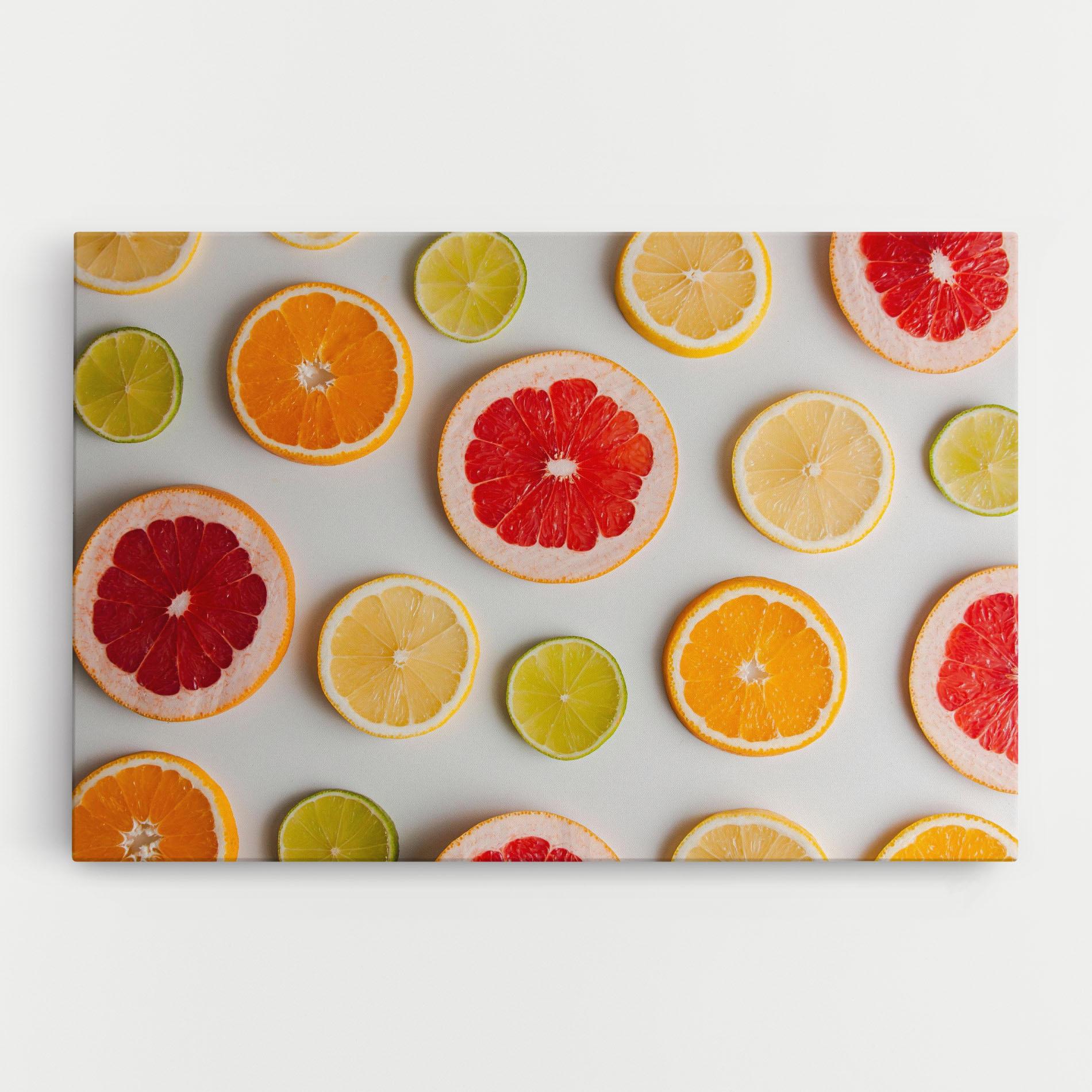 Leinwandbild Grapefruit Mix mockup 0