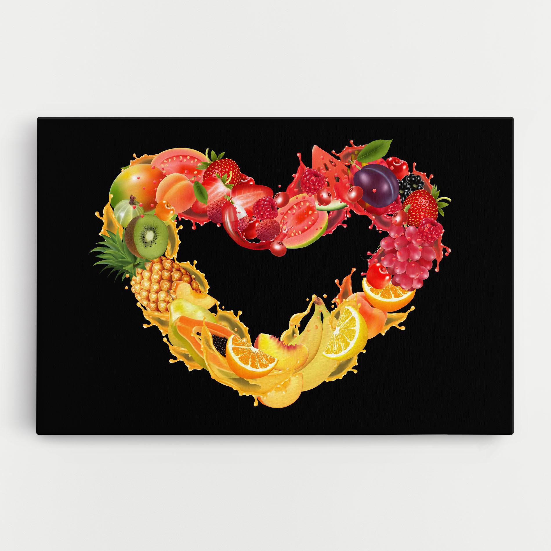 Leinwandbild Juice Frame mockup 0