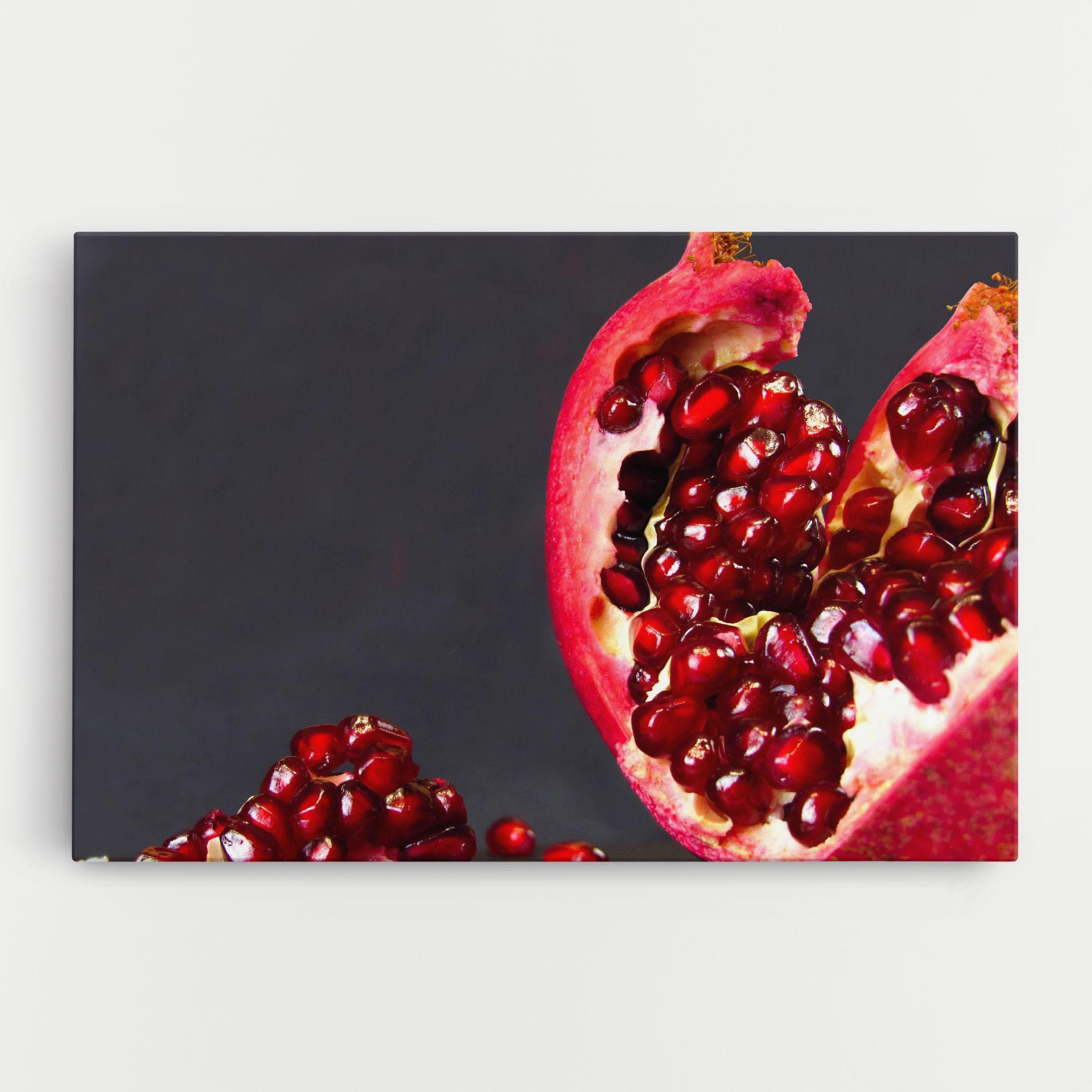 Leinwandbild Open Pomegranate mockup 0