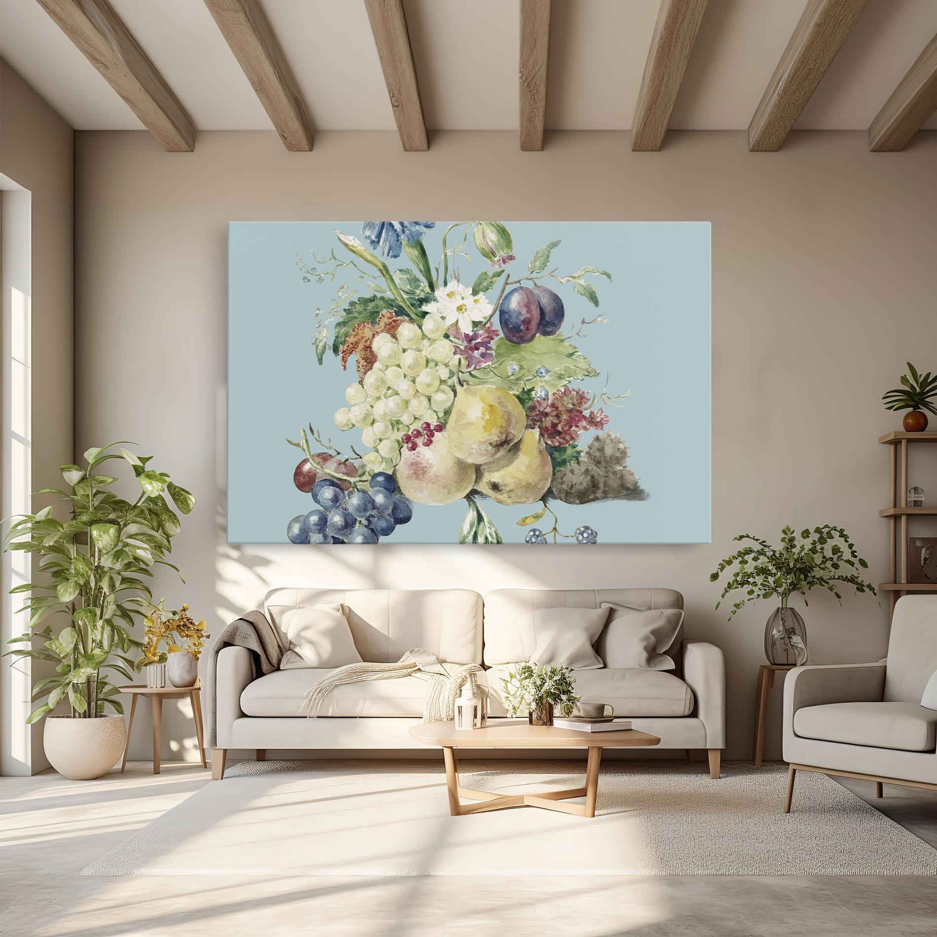 Leinwandbild Fruit Paintig mockup 6