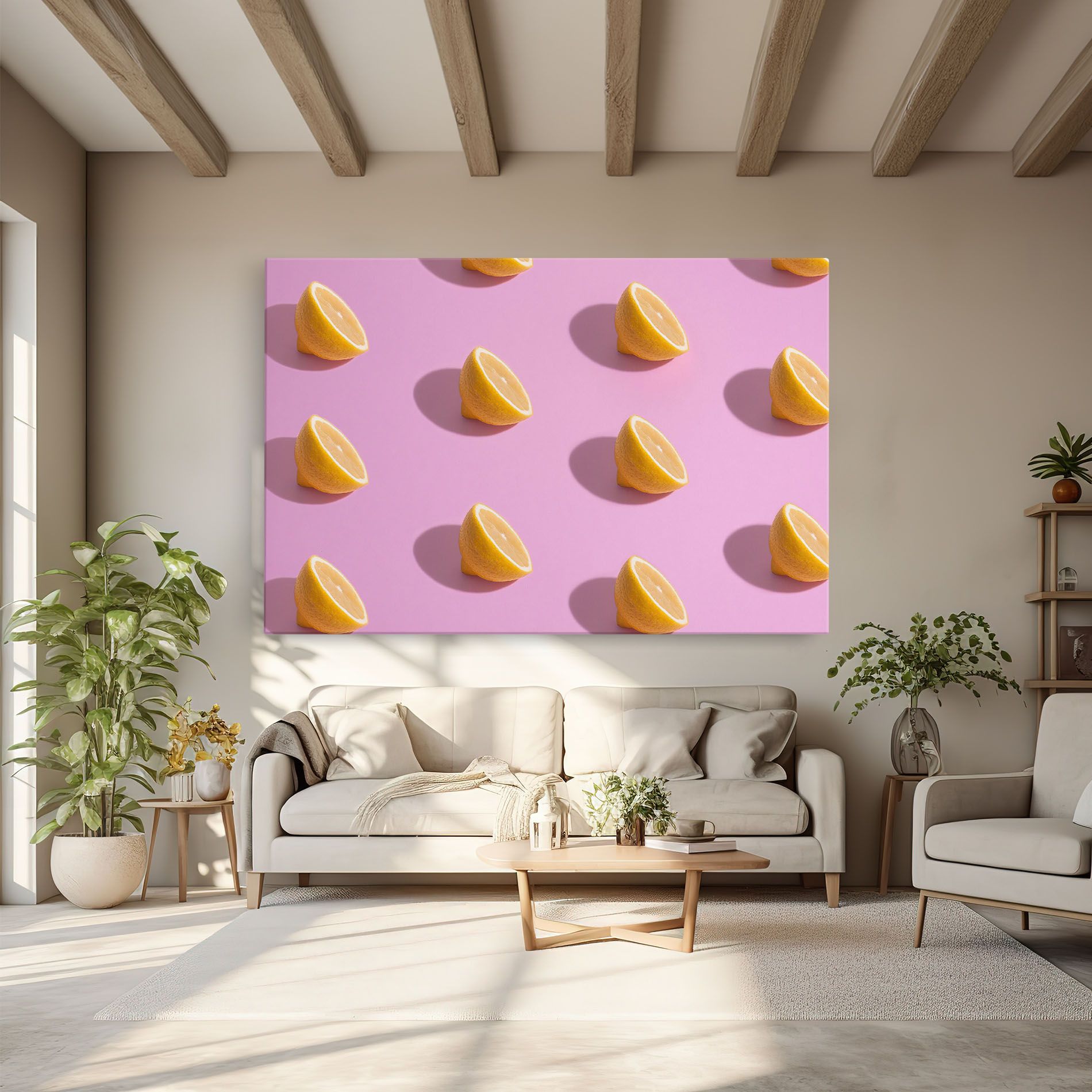 Lemon Pattern mockup 6