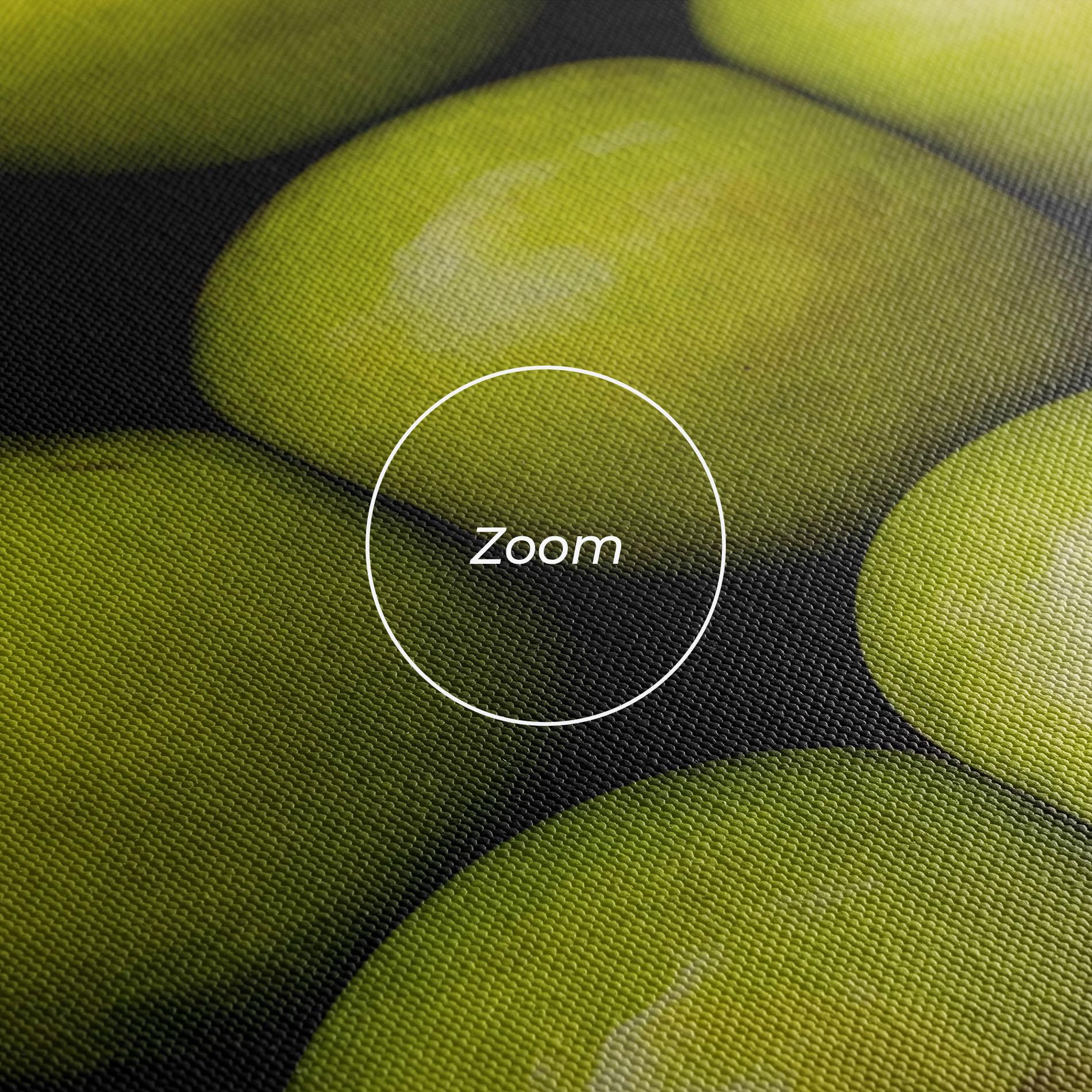 Leinwandbild Apple Wall mockup 3