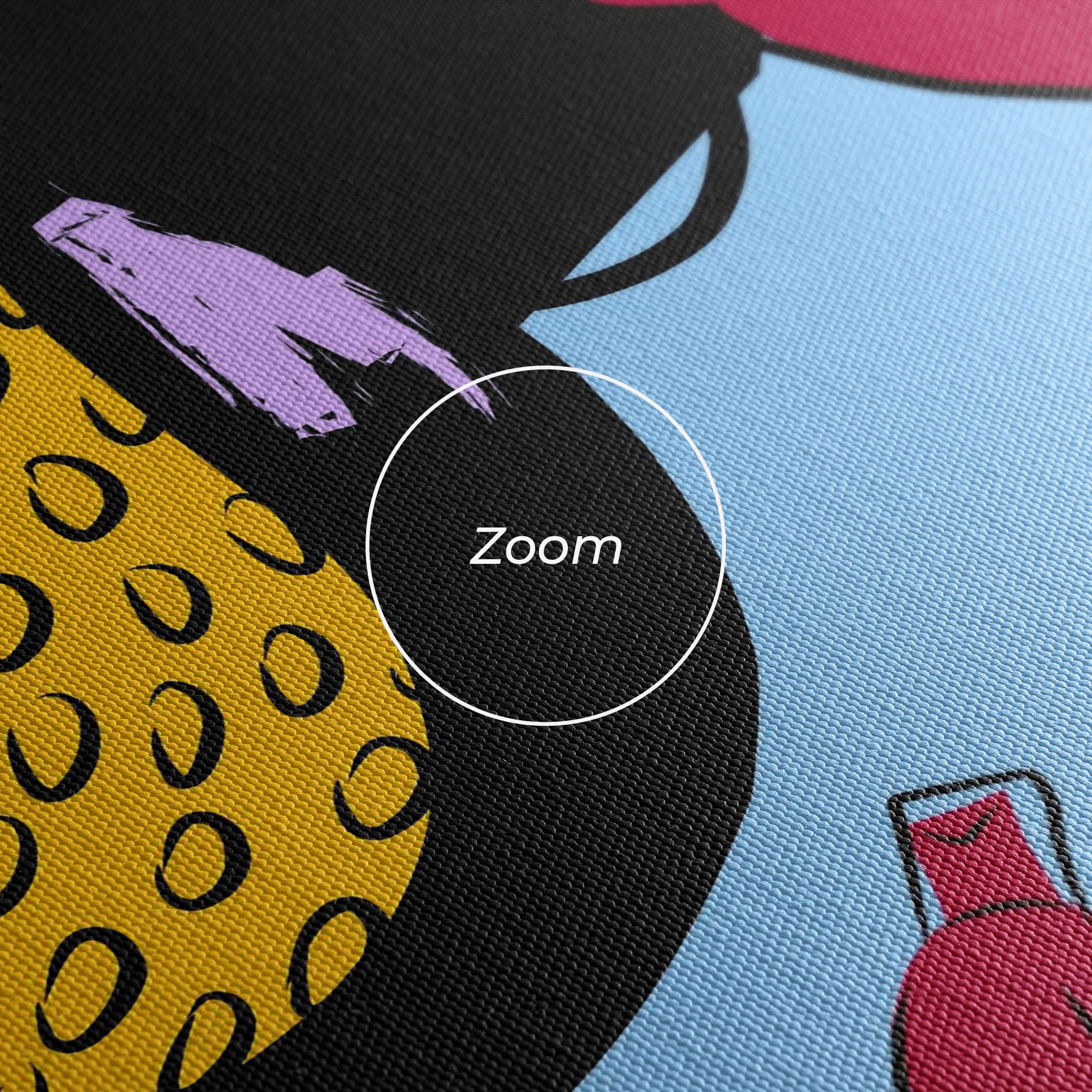 Leinwandbild Colorful Fruits mockup 3