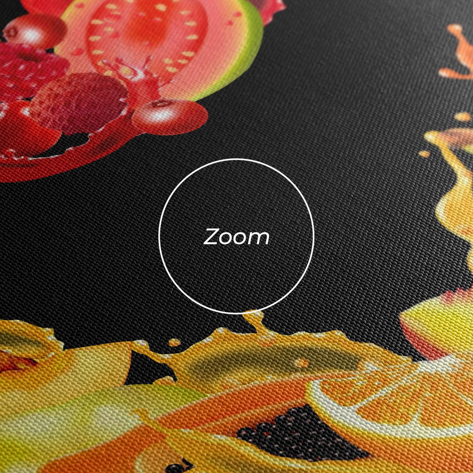 Leinwandbild Juice Frame mockup 3