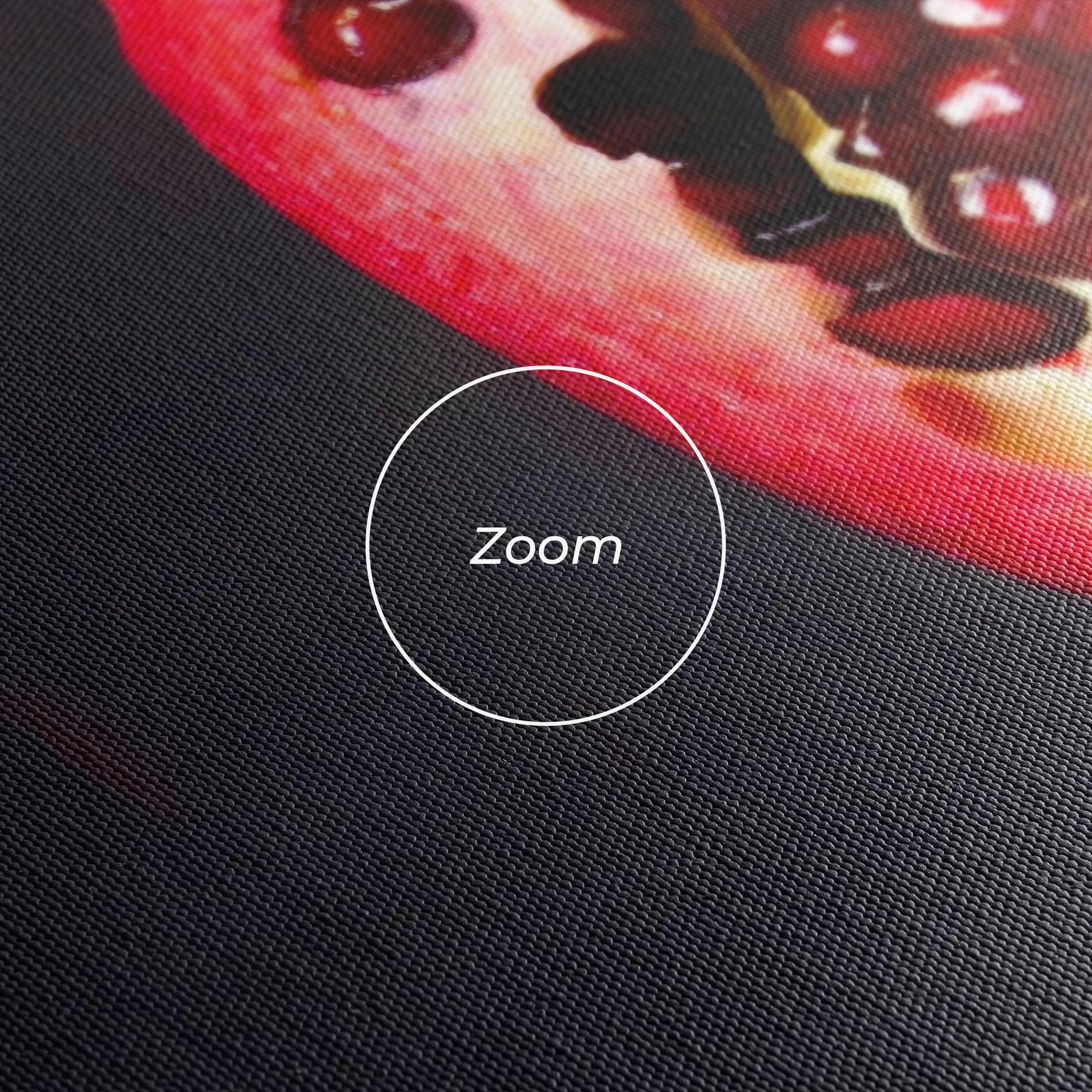 Leinwandbild Open Pomegranate mockup 3