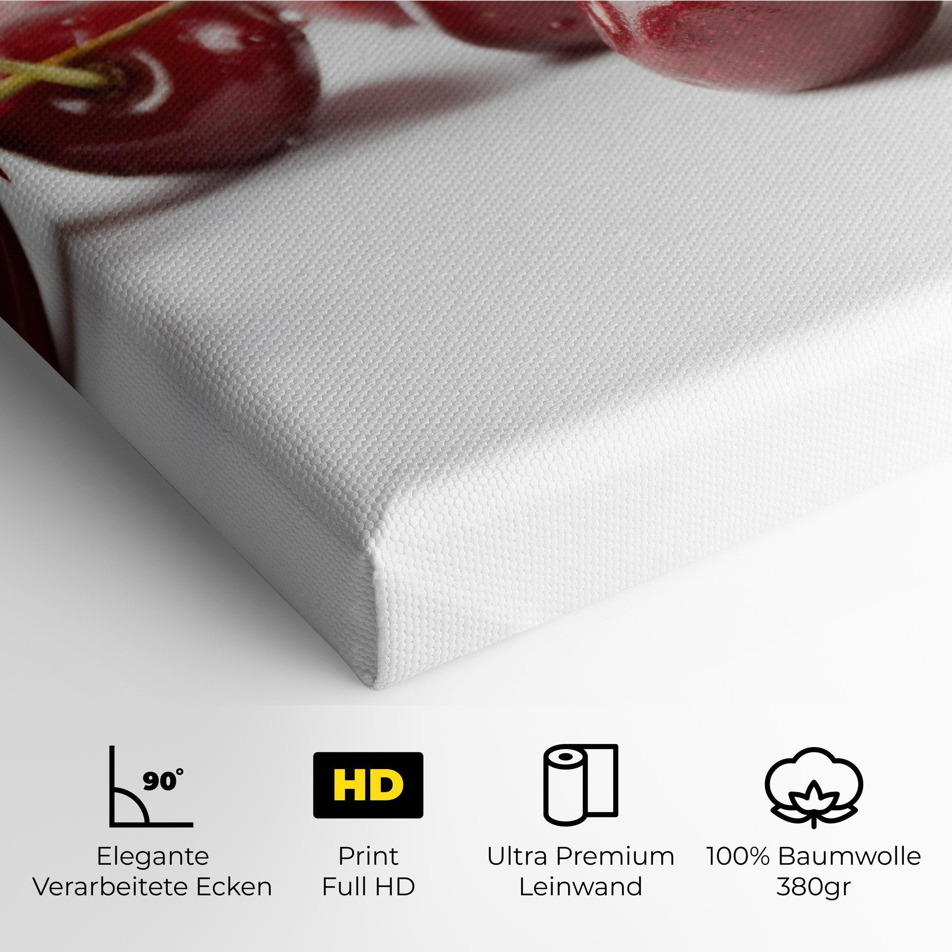 Leinwandbild Cherry Berries mockup 4