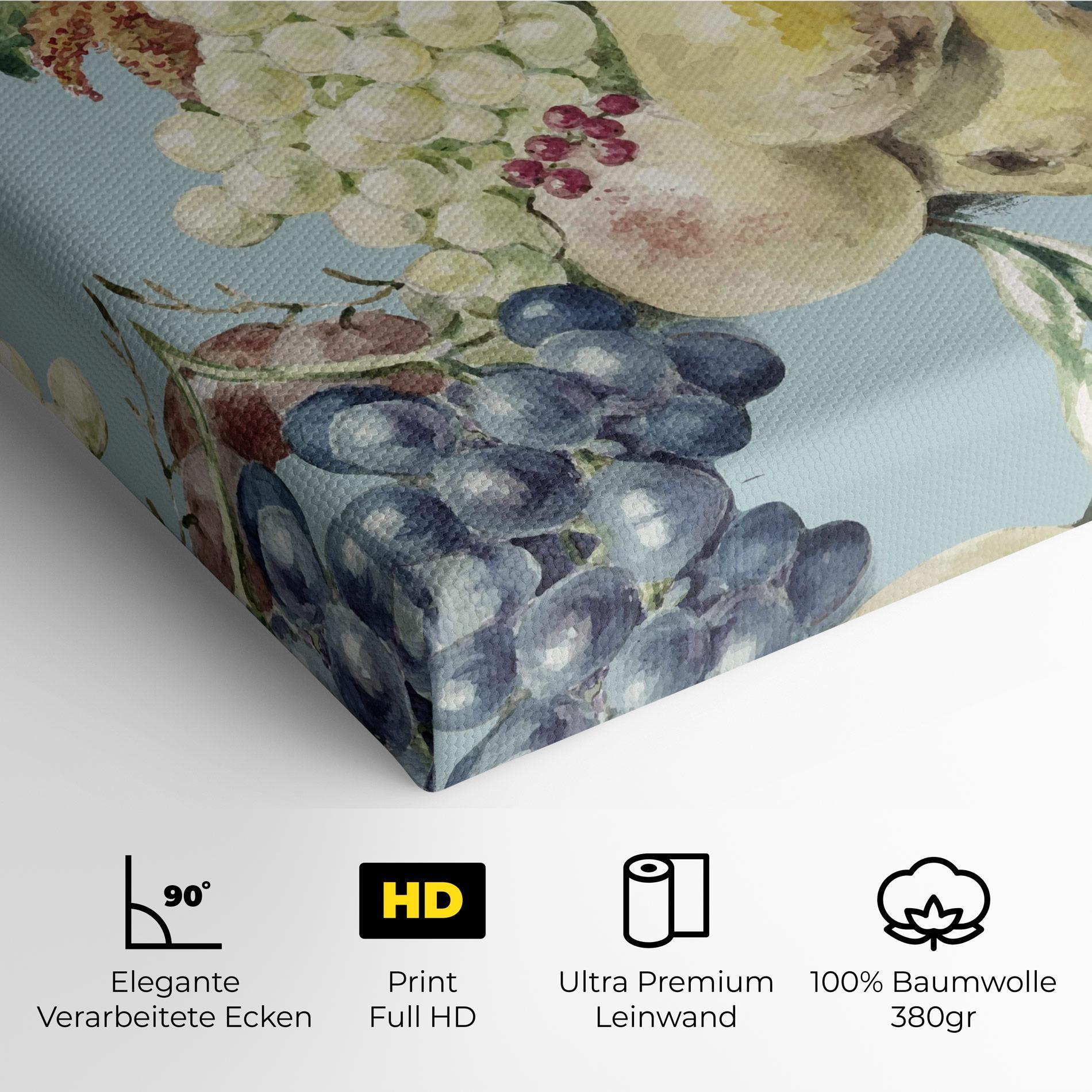 Leinwandbild Fruit Paintig mockup 4