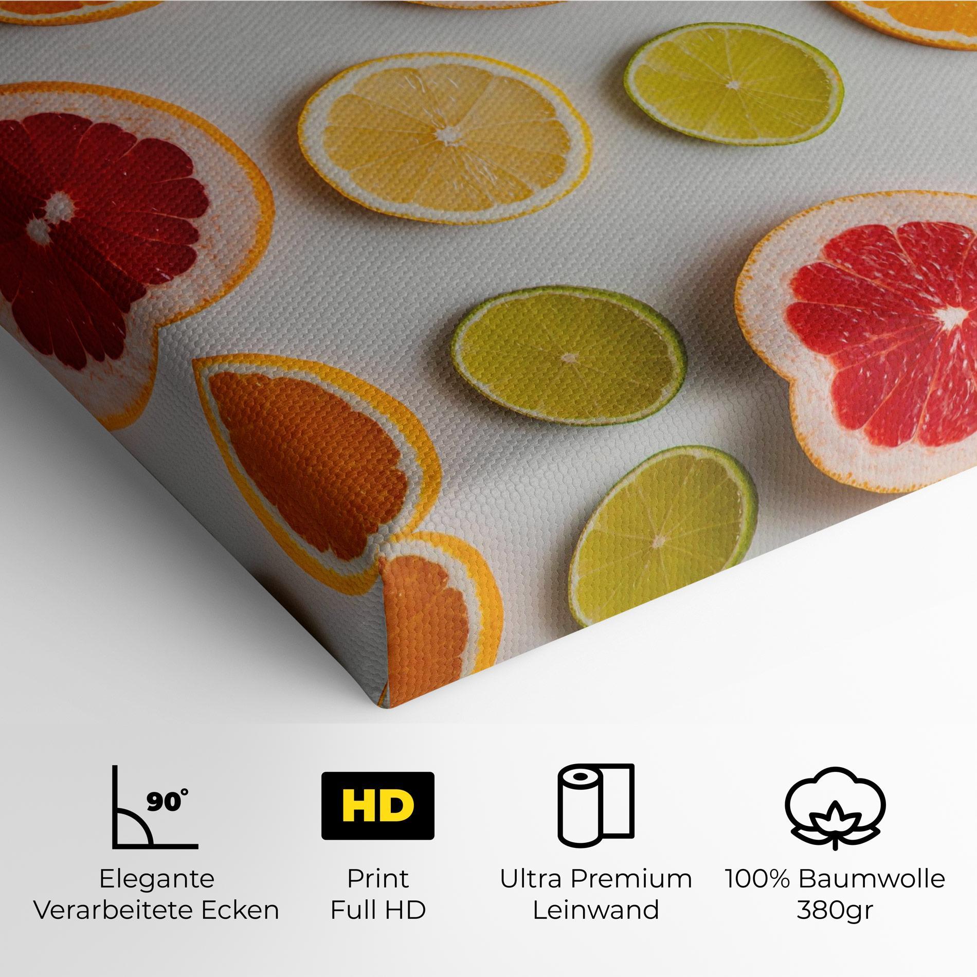 Leinwandbild Grapefruit Mix mockup 4
