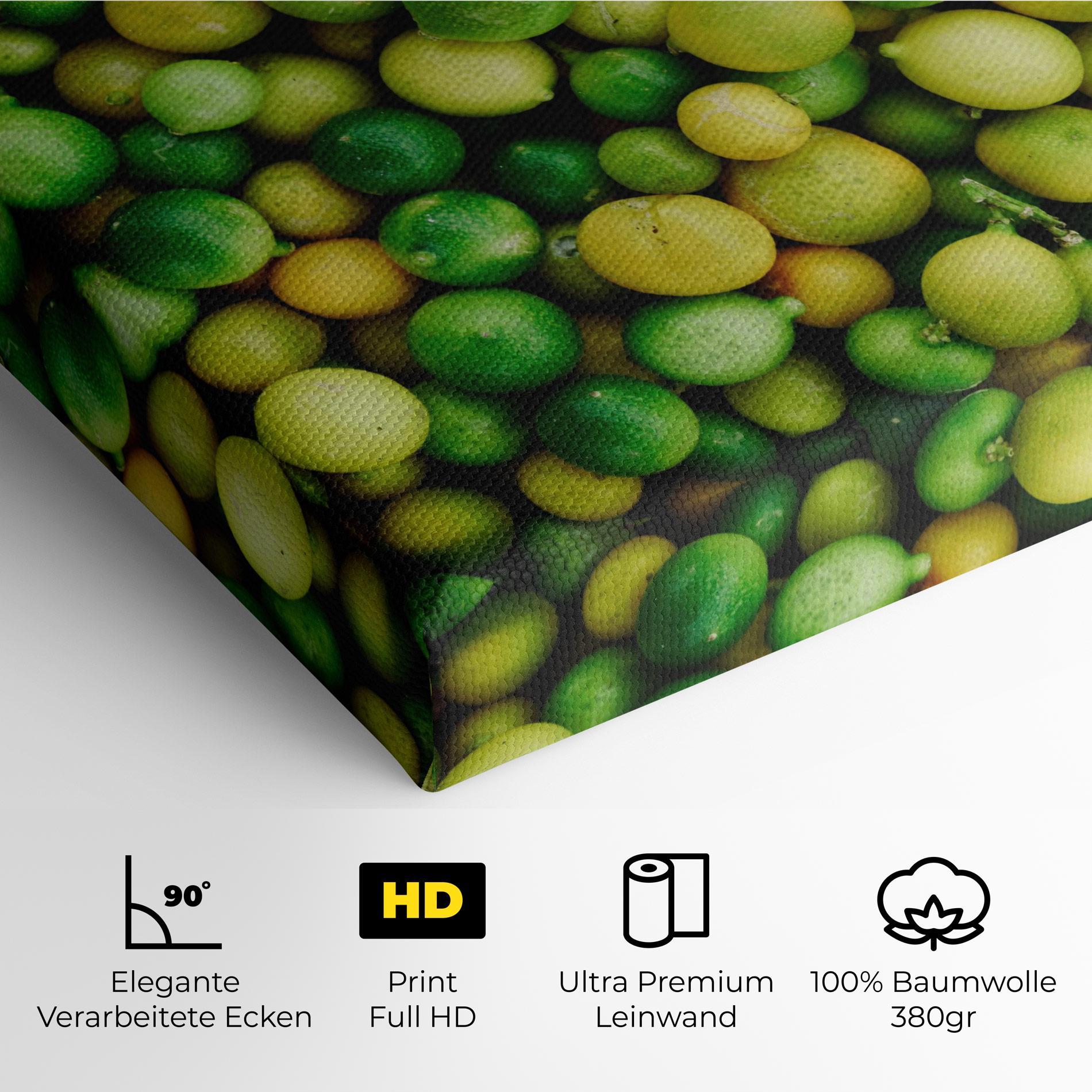 Leinwandbild Green Lime mockup 4