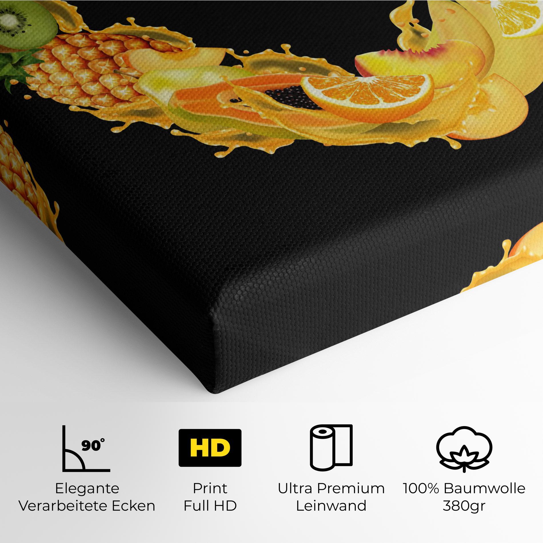Leinwandbild Juice Frame mockup 4