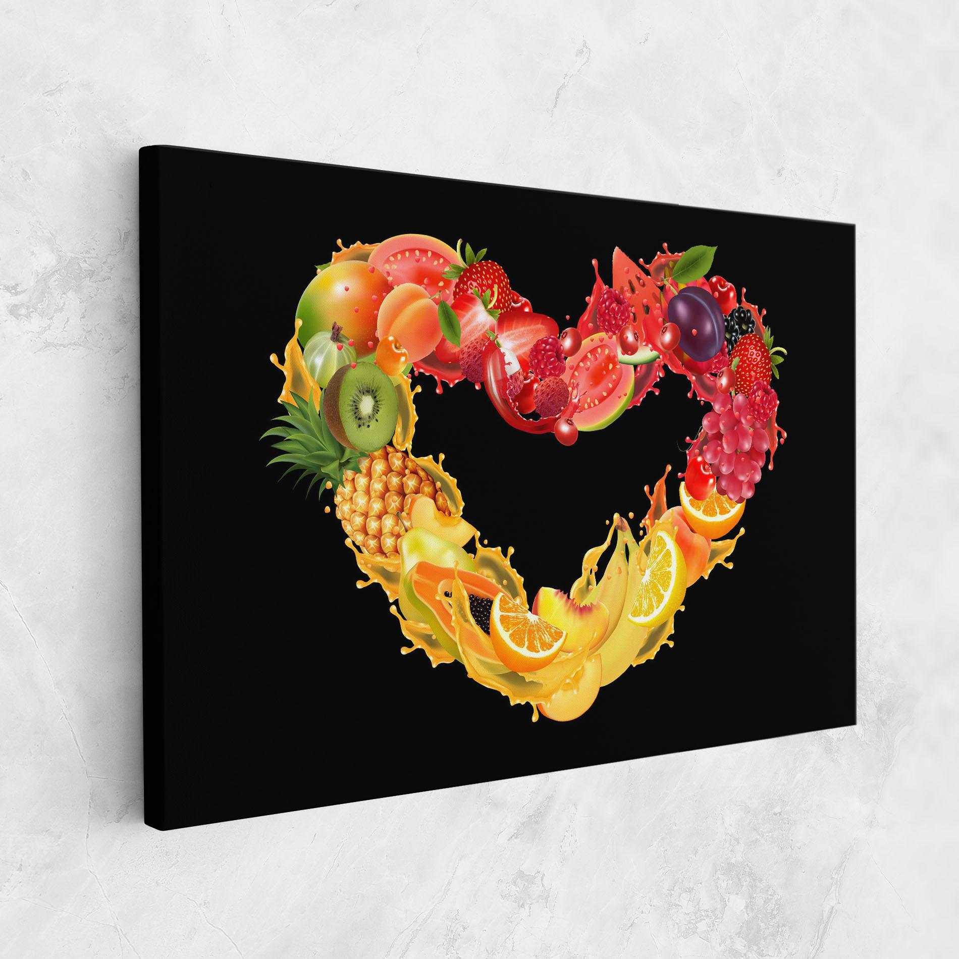 Leinwandbild Juice Frame mockup 1