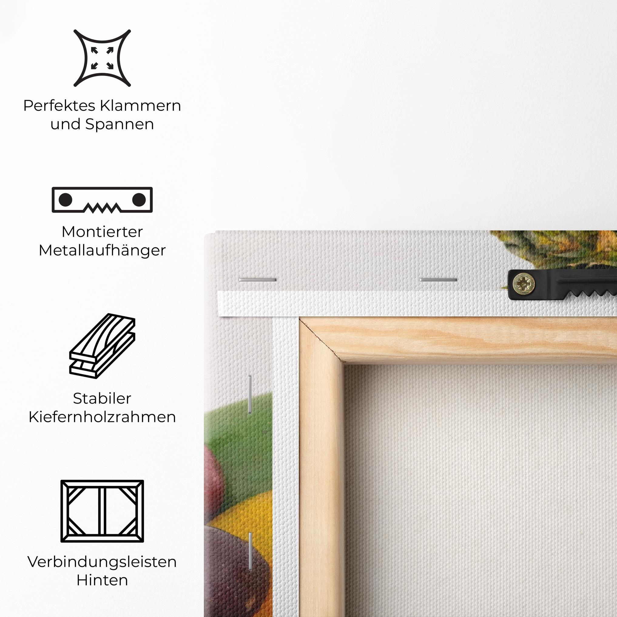 Leinwandbild Fruit Basket mockup 5