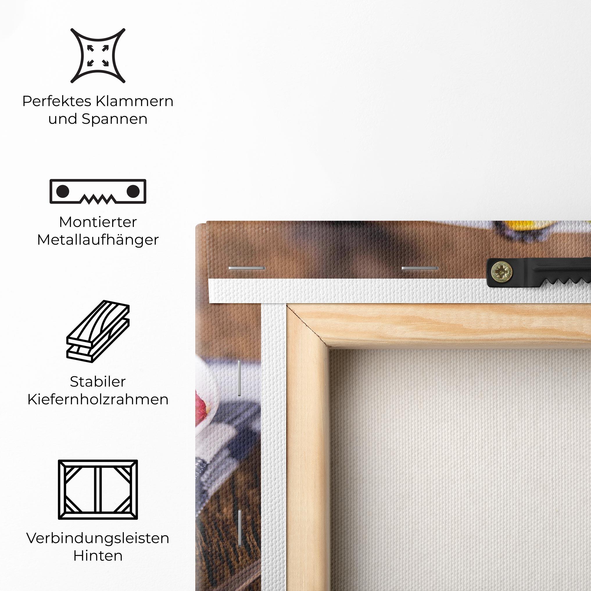 Leinwandbild Fruit Salad mockup 5