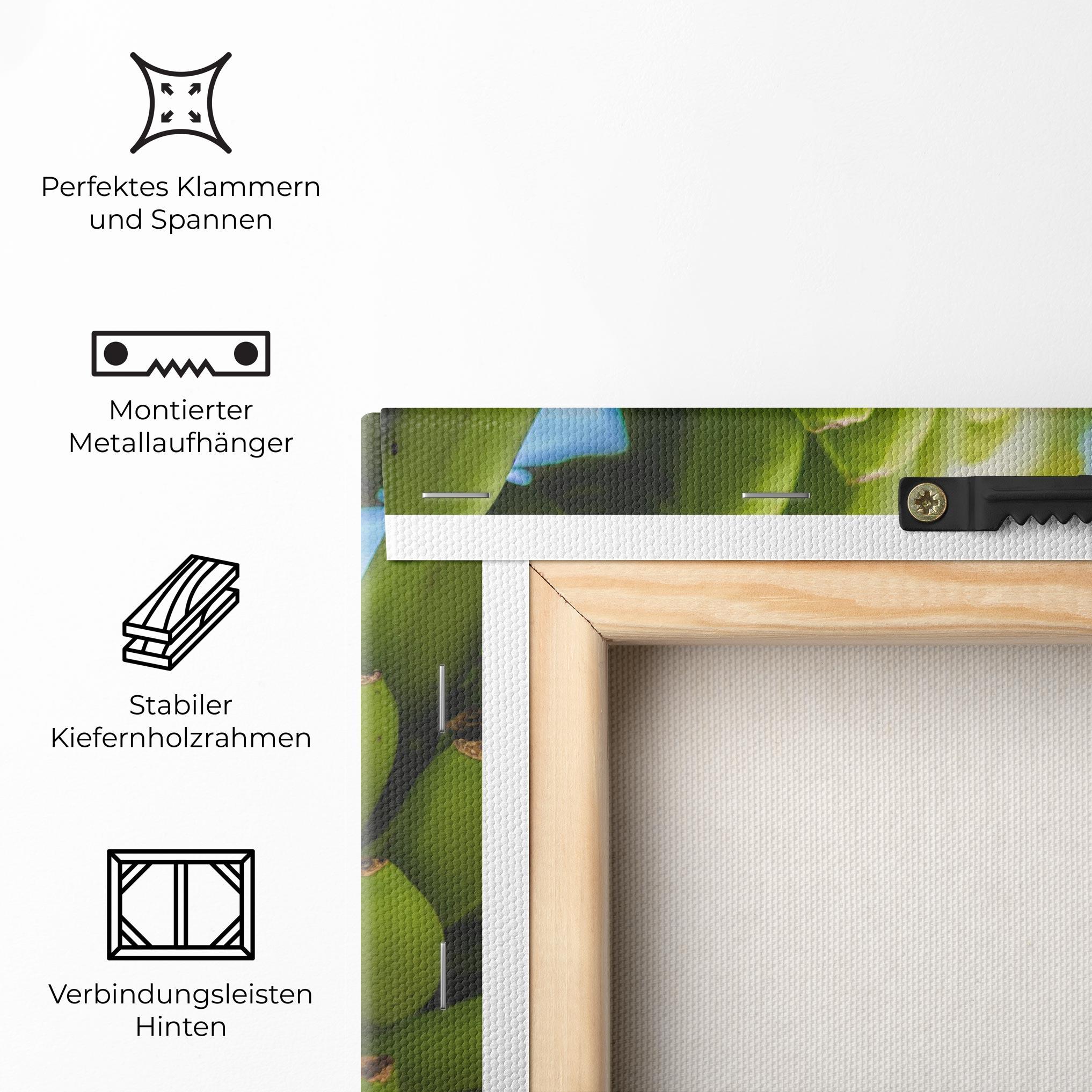 Leinwandbild Green Banana mockup 5