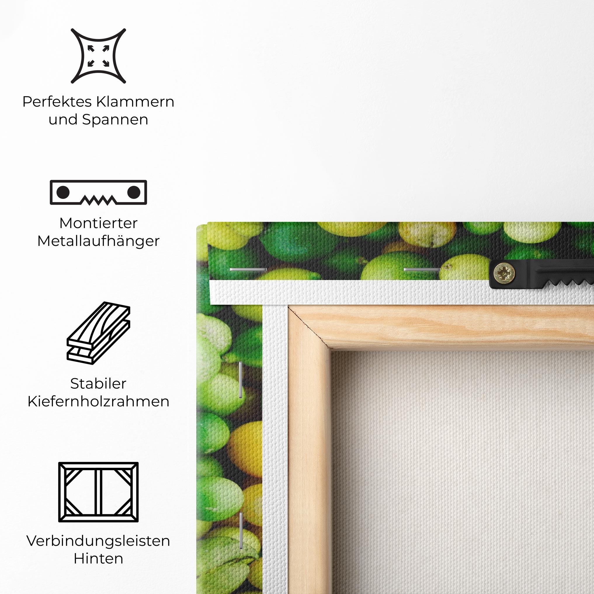 Leinwandbild Green Lime mockup 5