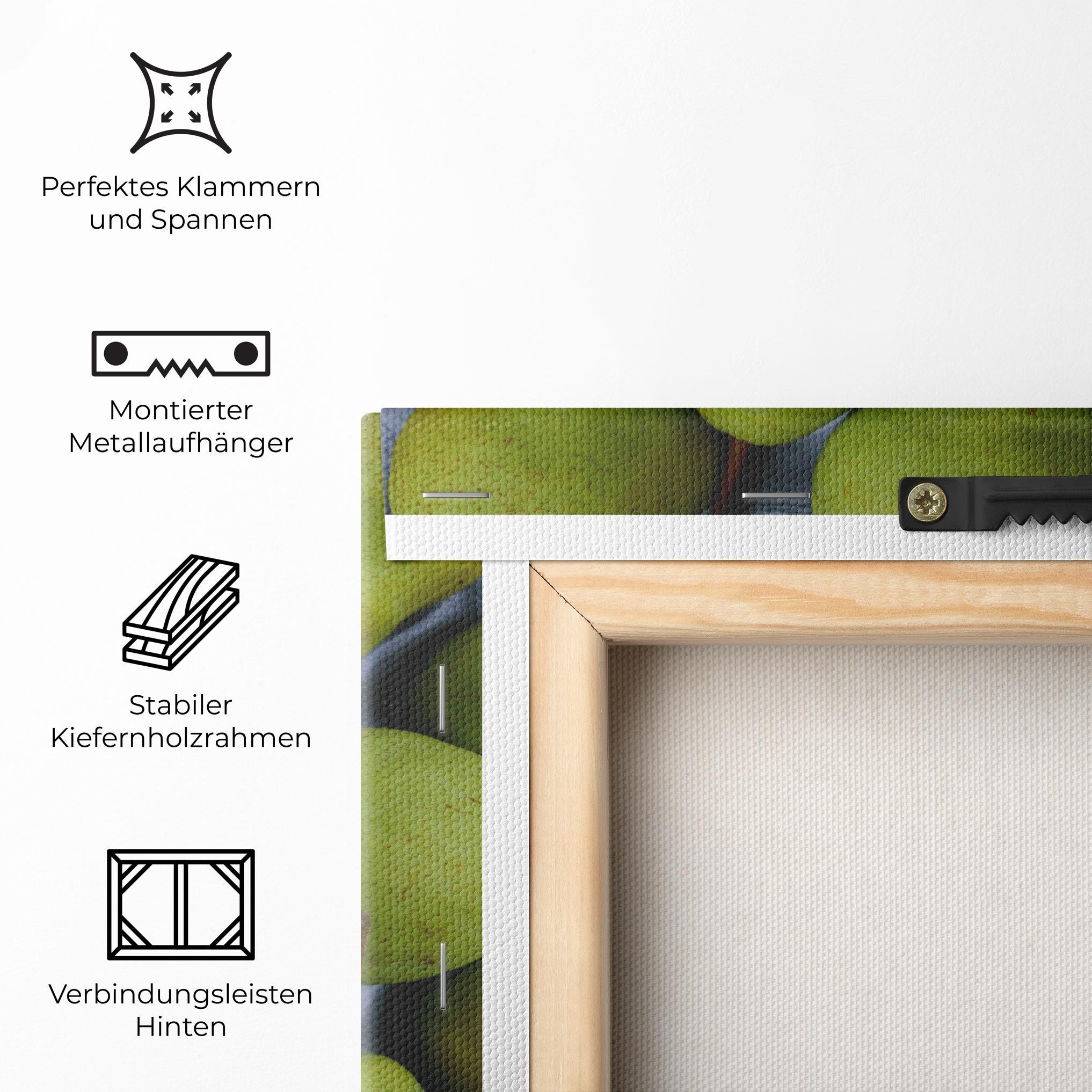 Leinwandbild Green Pear mockup 5