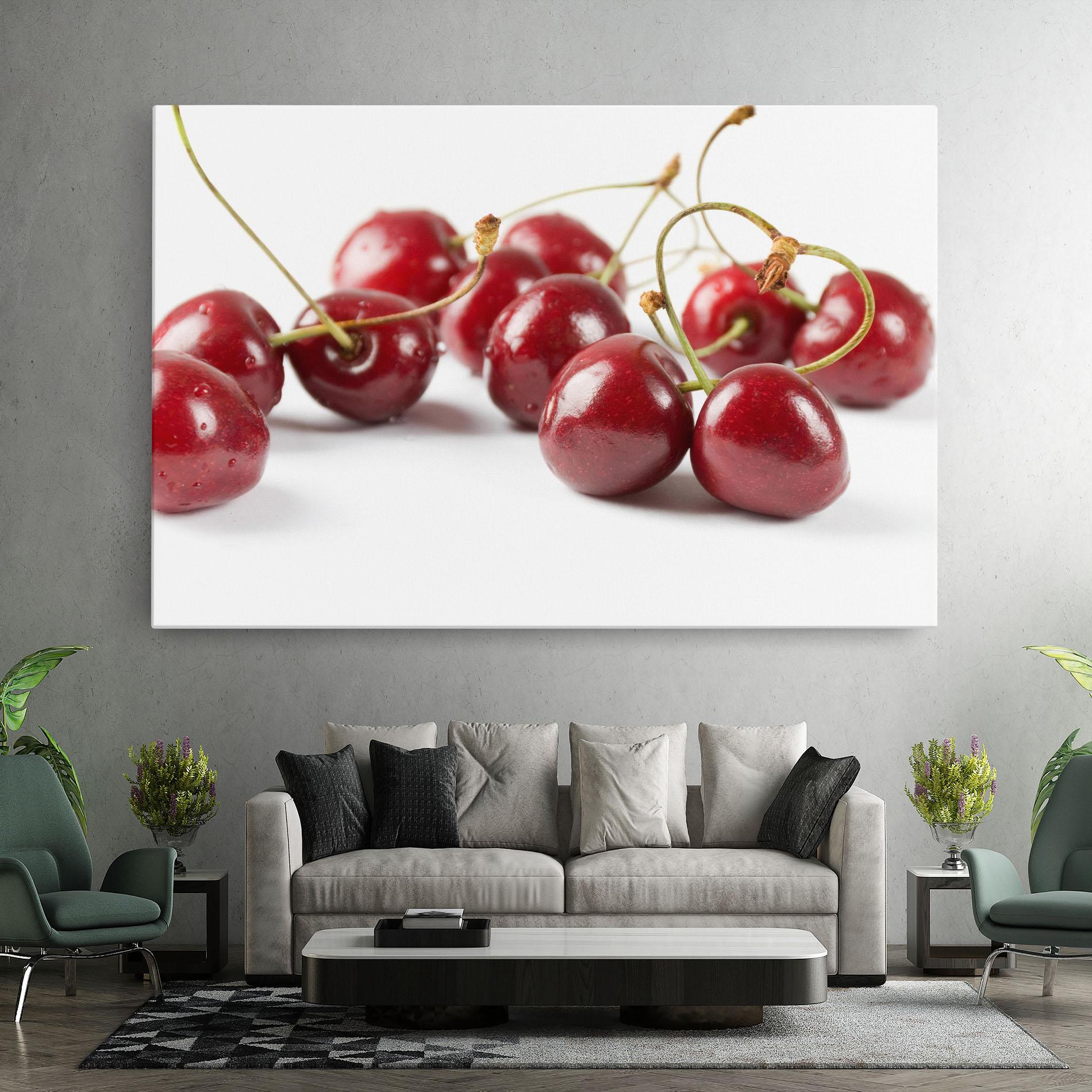 Leinwandbild Cherry Berries mockup 7