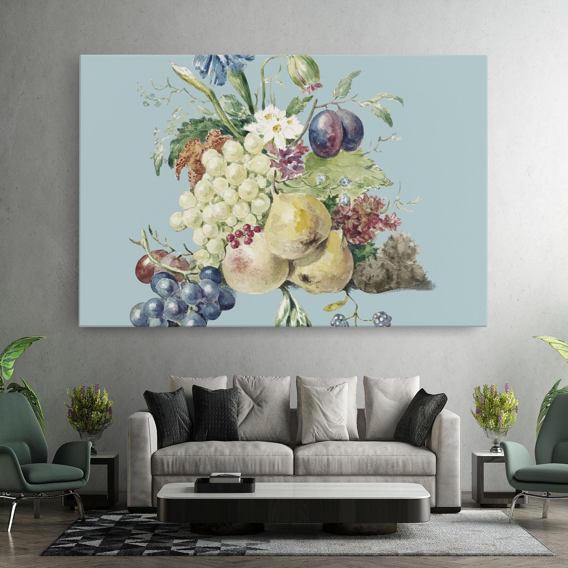 Leinwandbild Fruit Paintig mockup 7