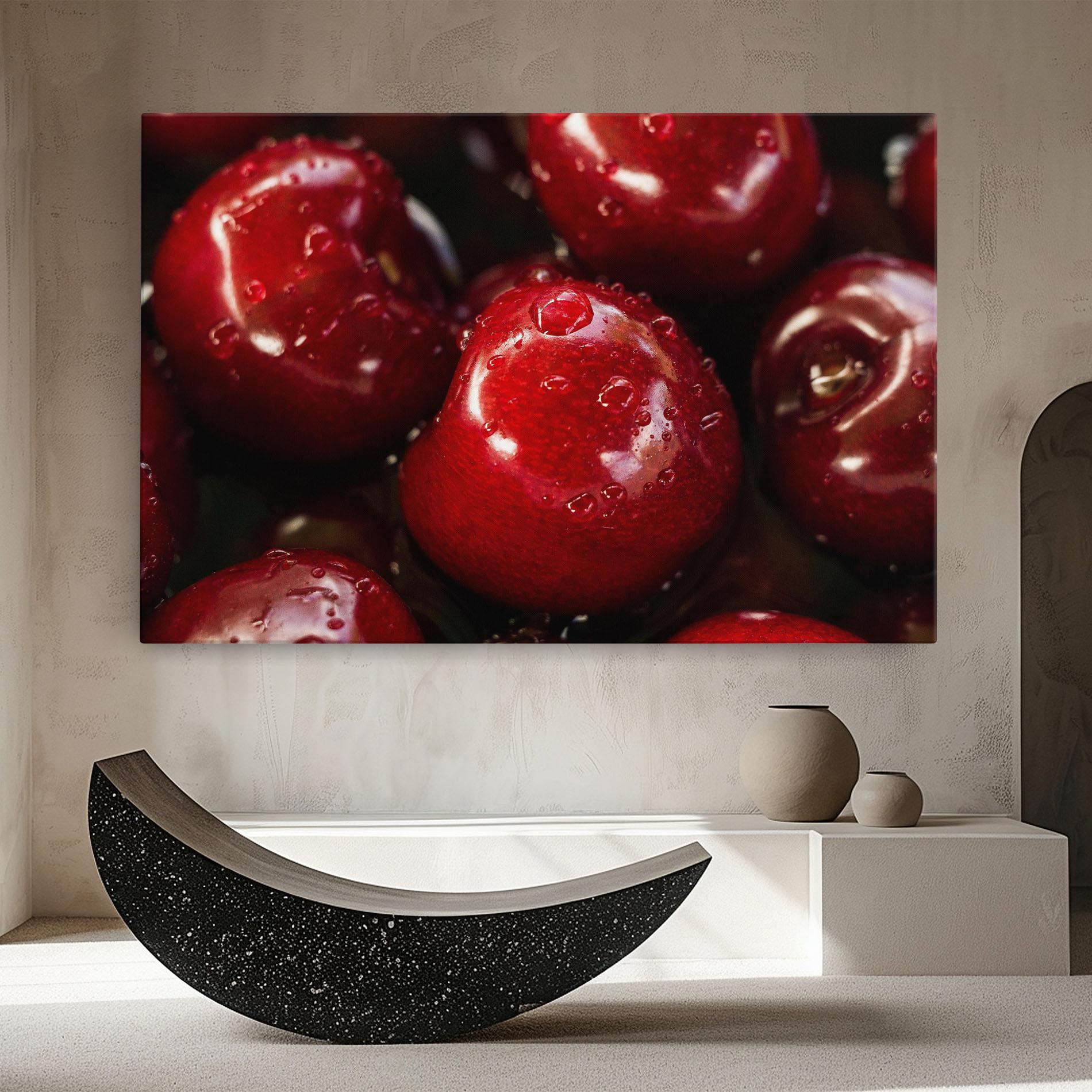 Leinwandbild Cherries mockup 8
