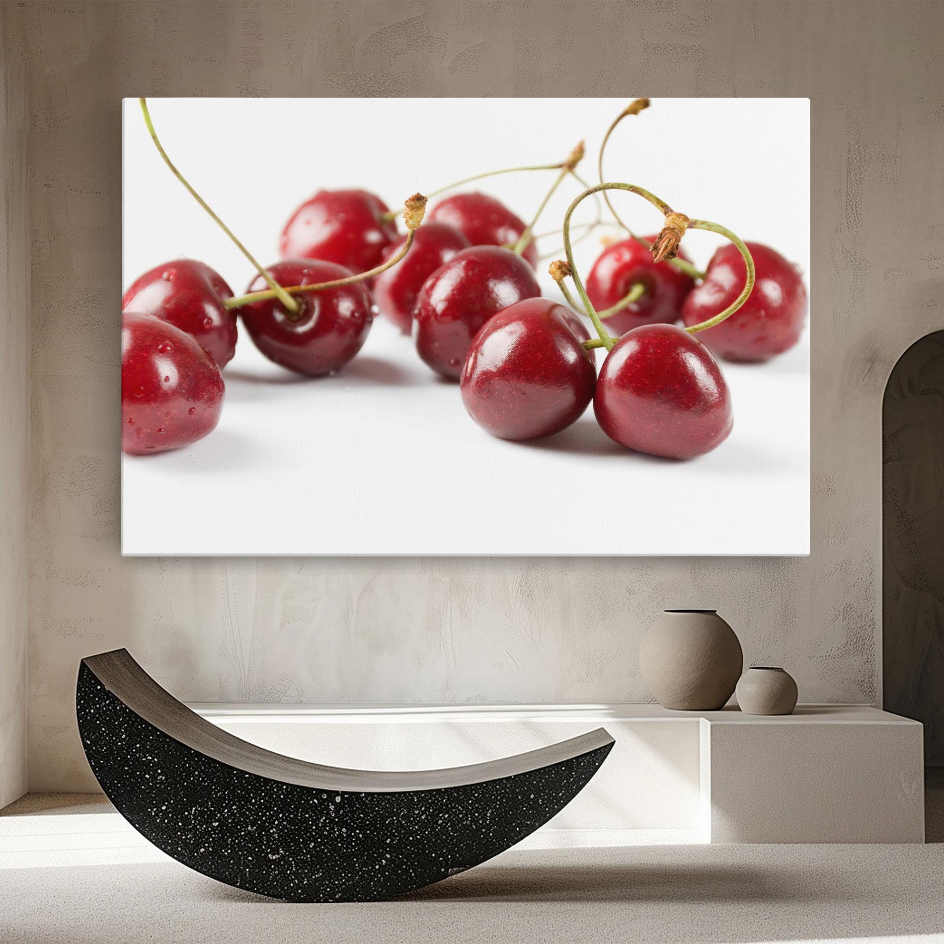 Leinwandbild Cherry Berries mockup 8