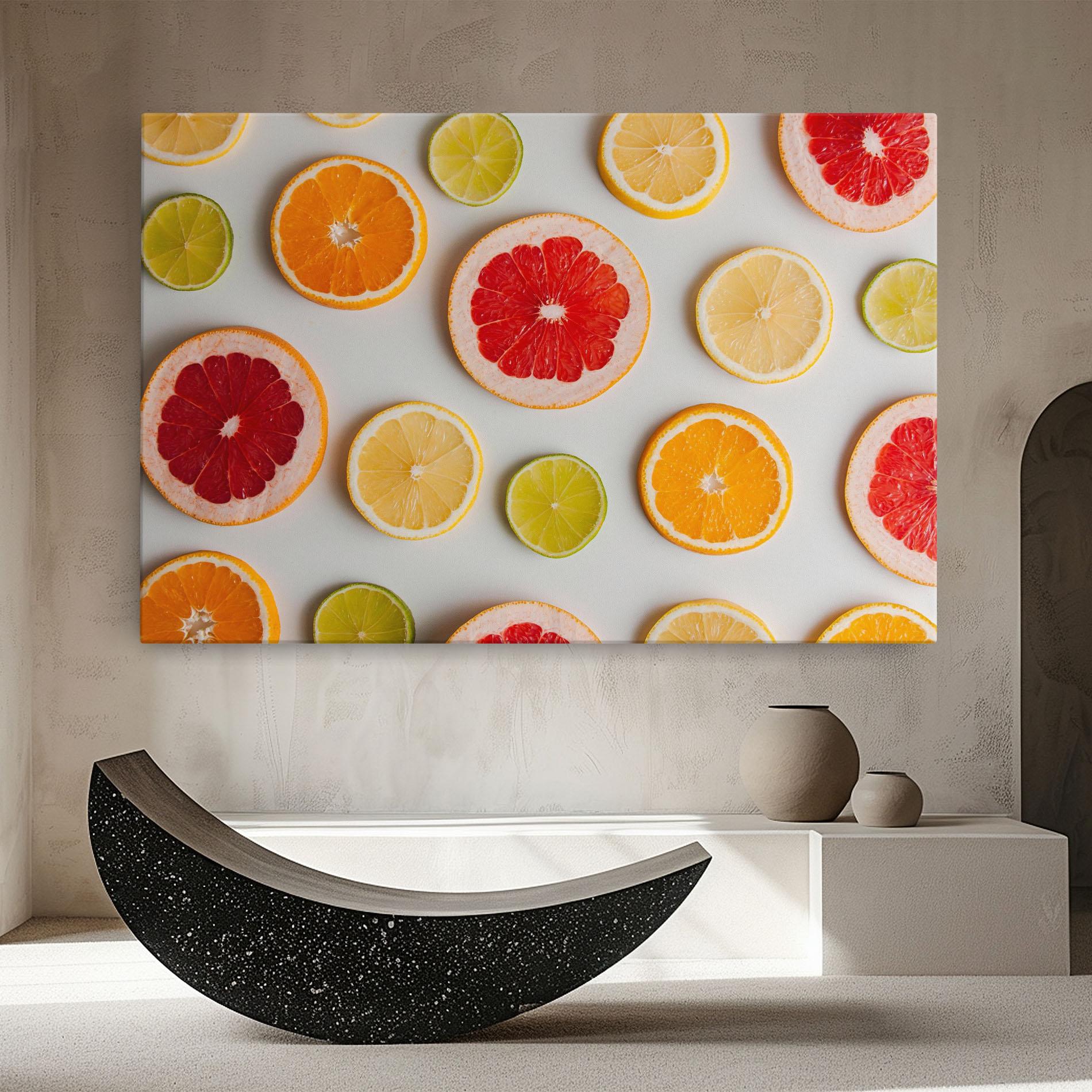 Leinwandbild Grapefruit Mix mockup 8